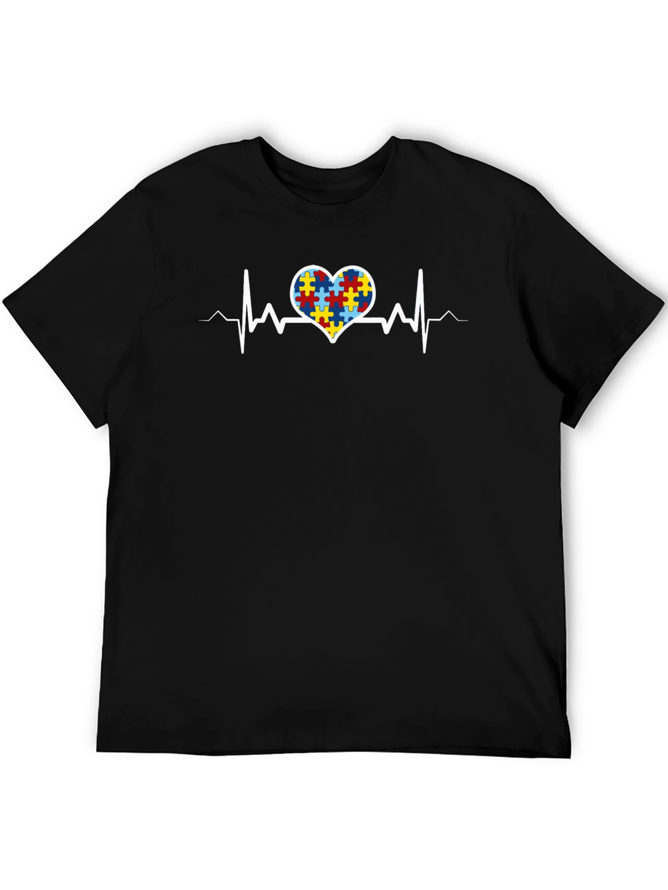 Autism Awareness Heartbeat T-Shirt