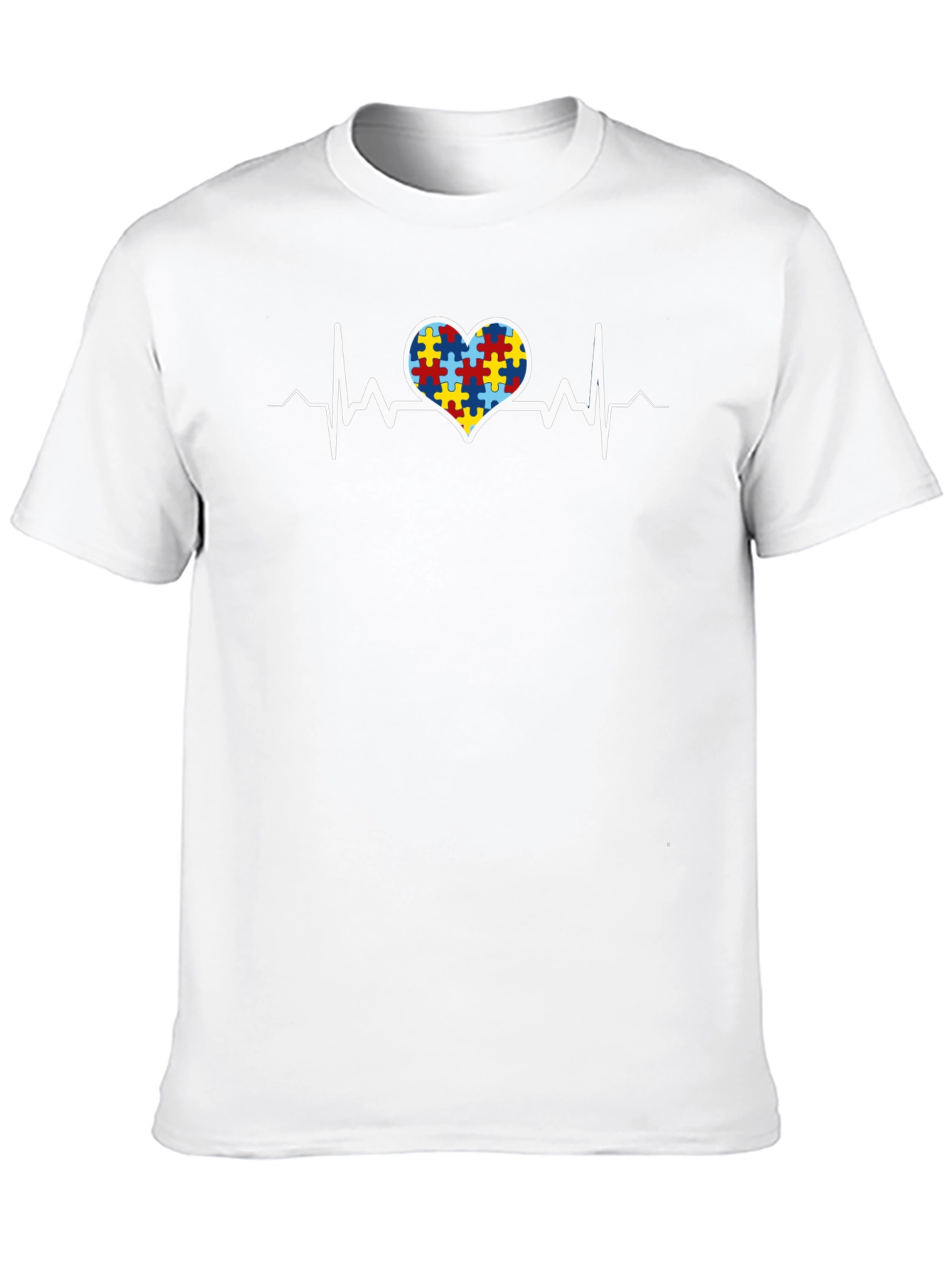 Autism Awareness Heartbeat T-Shirt