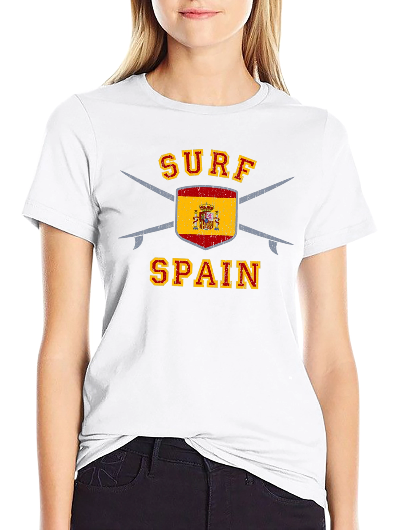 Surf Spain Graphic Tee - Summer Ready T-Shirt