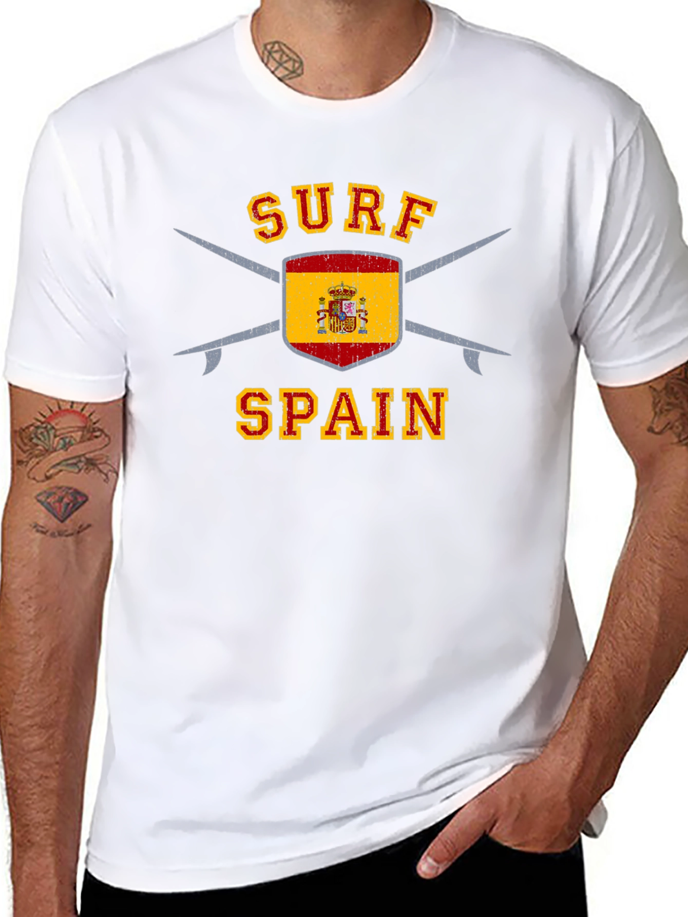 Surf Spain Graphic Tee - Summer Ready T-Shirt