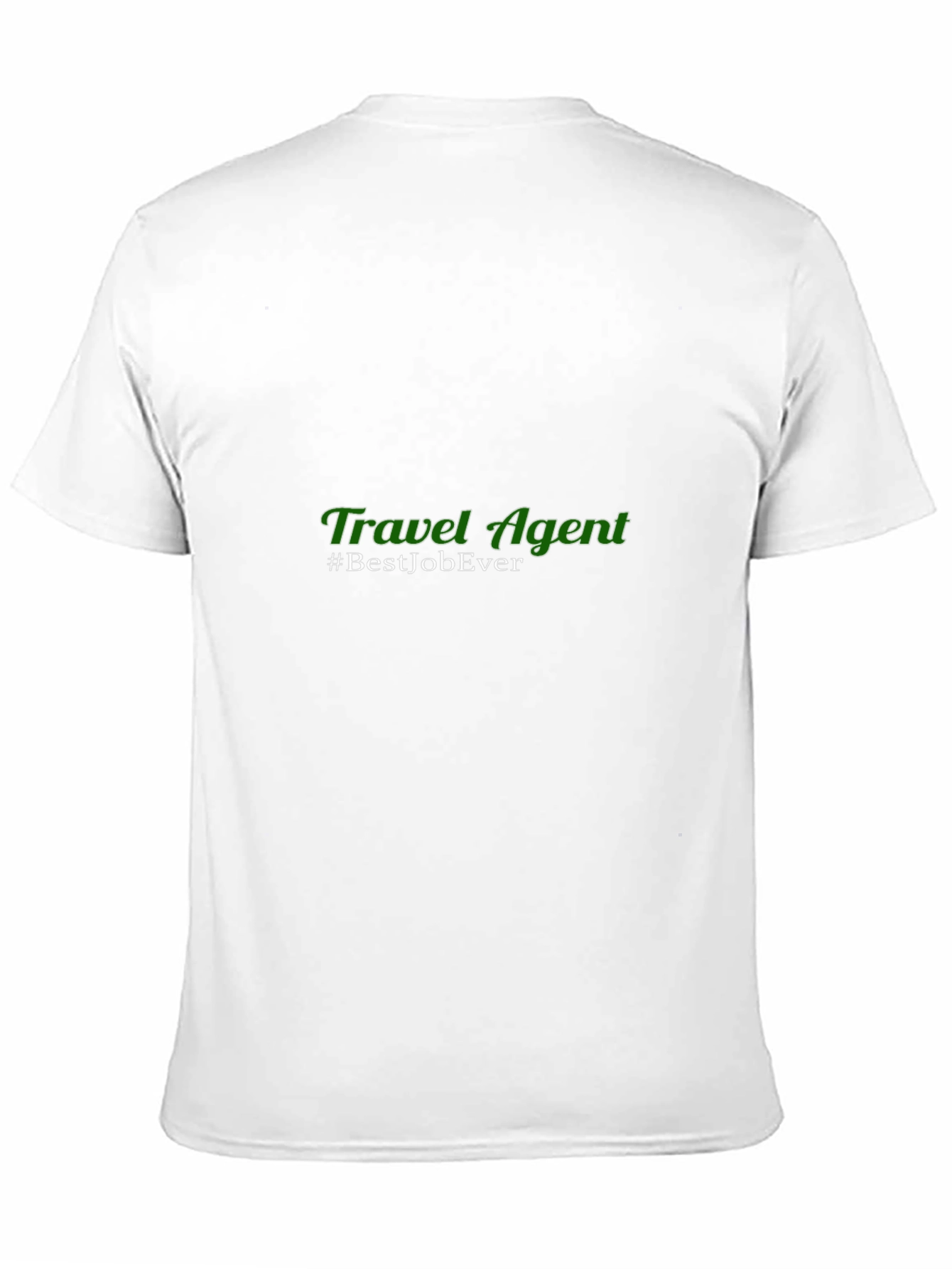 Travel Agent #BestJobEver Black T-Shirt