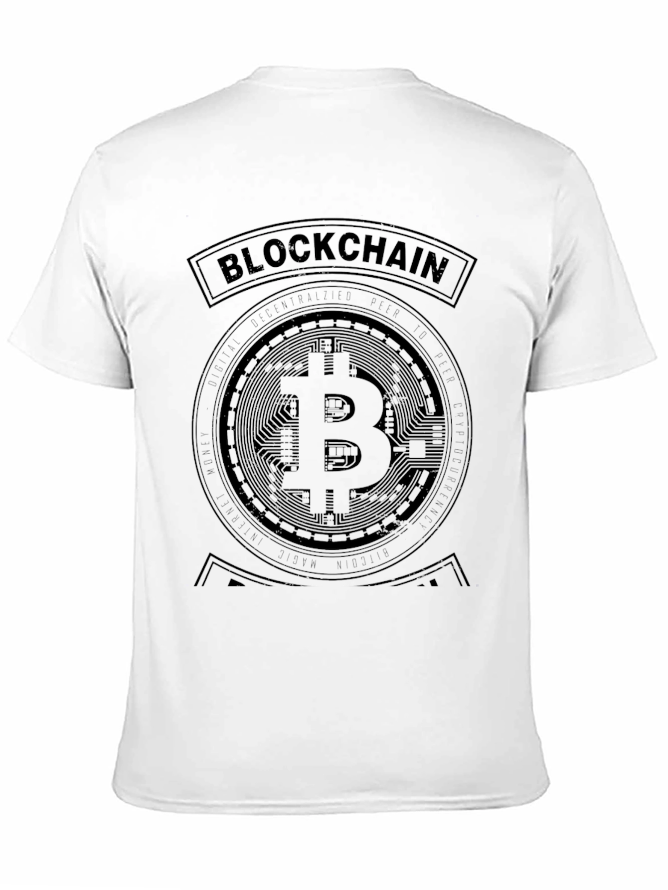 Blockchain Bitcoin T-Shirt Crypto Cryptocurrency