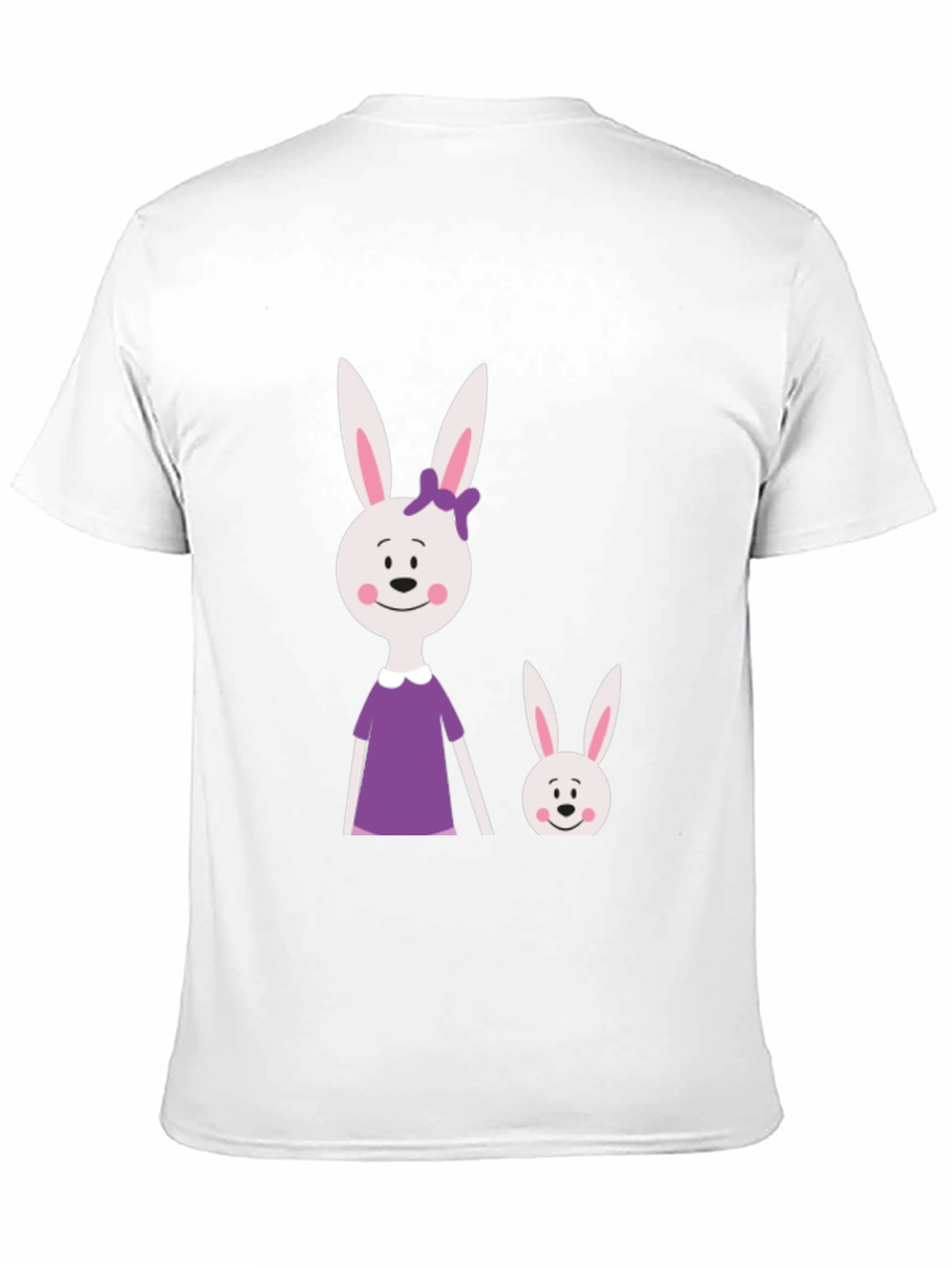 Bunny Graphic Tee: Cute Easter Rabbit Design
