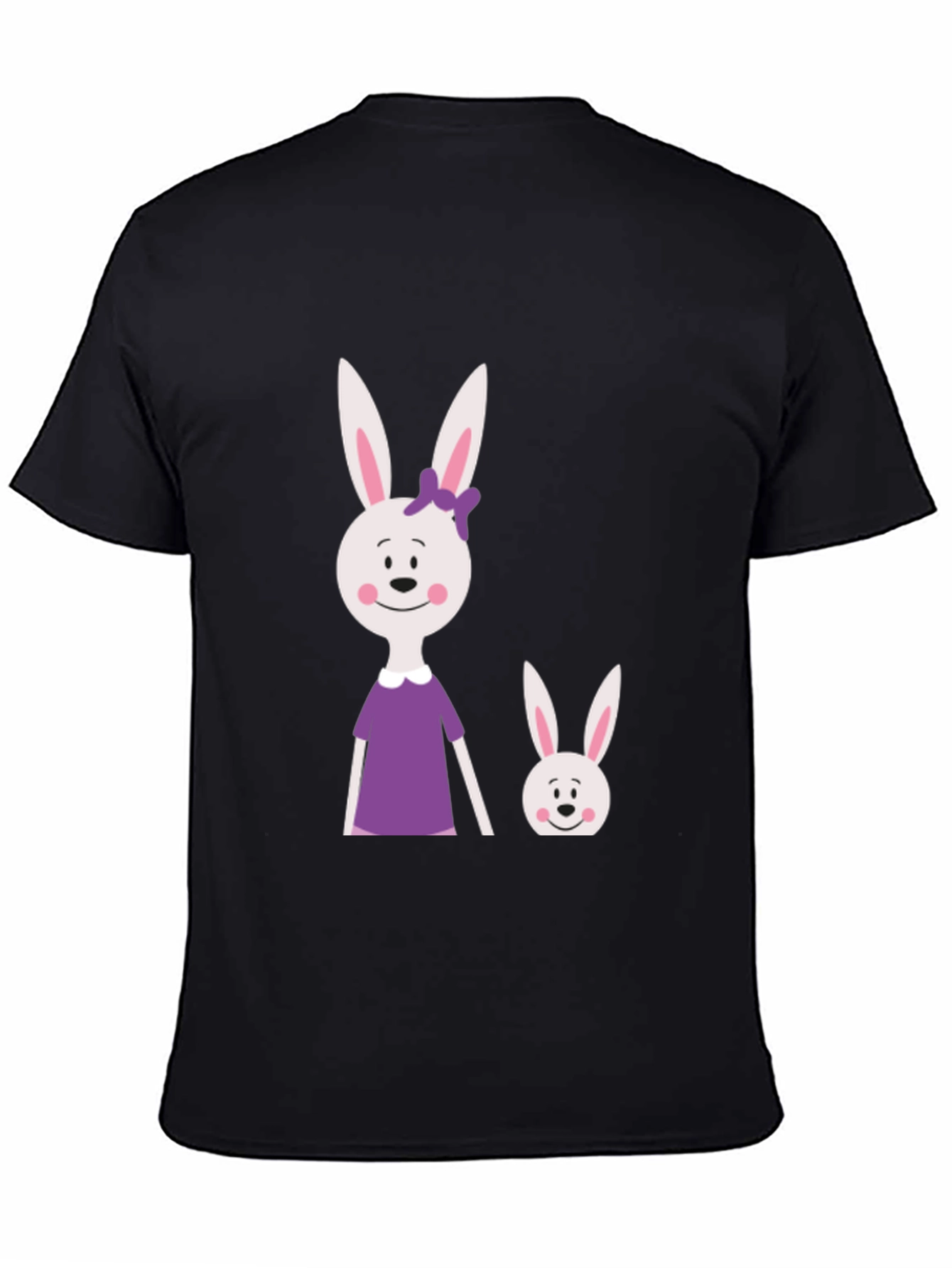 Bunny Graphic Tee: Cute Easter Rabbit Design