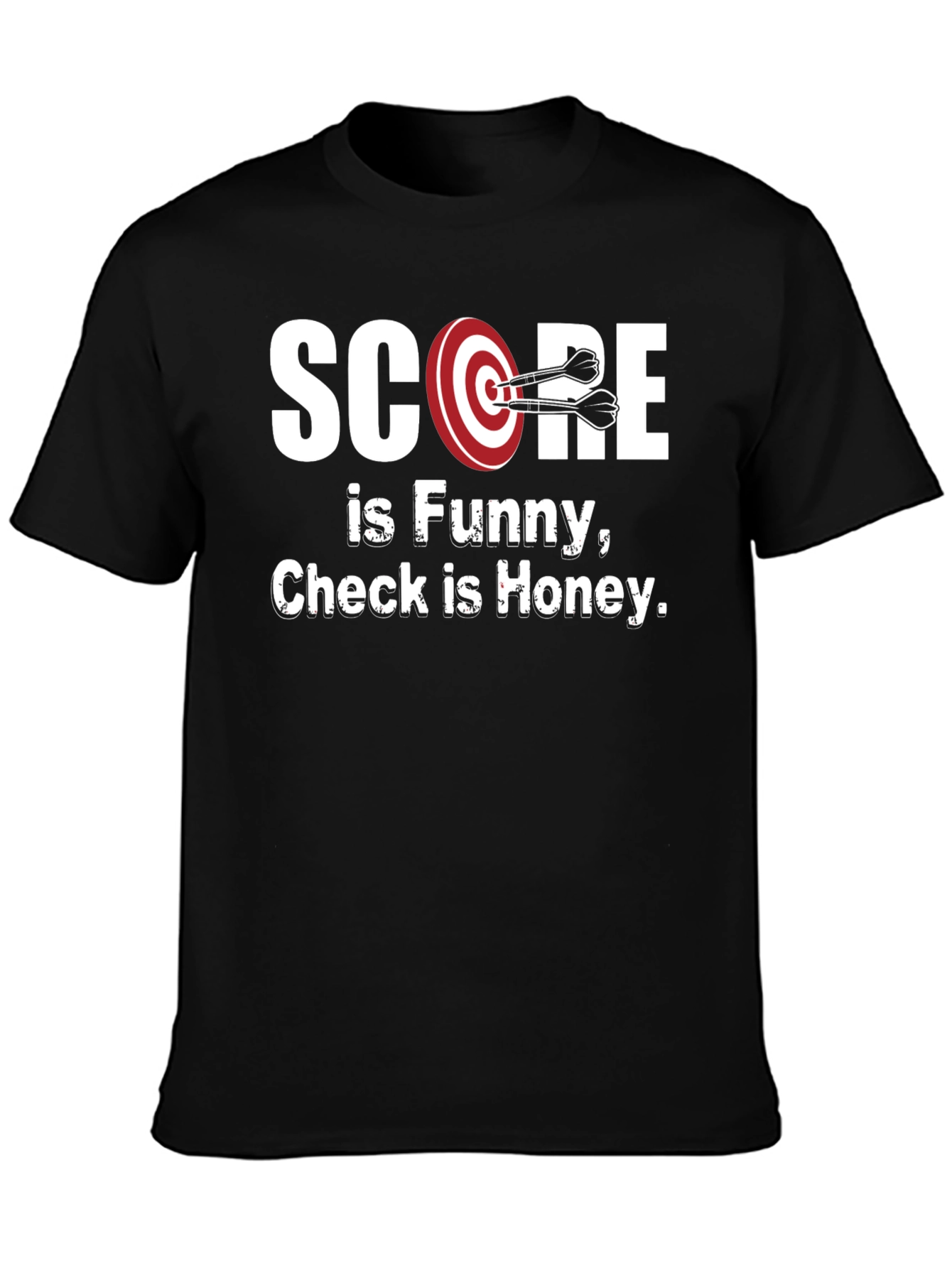 Score Funny Check Honey T-Shirt
