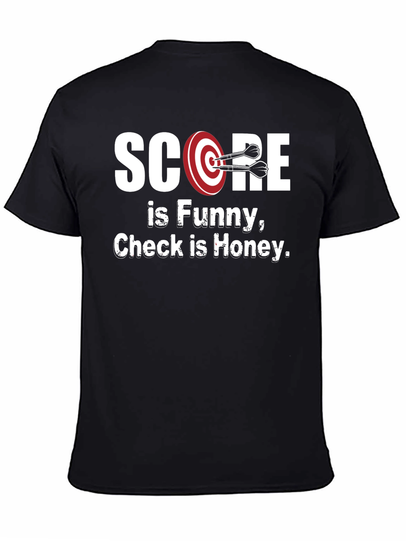 Score Funny Check Honey T-Shirt