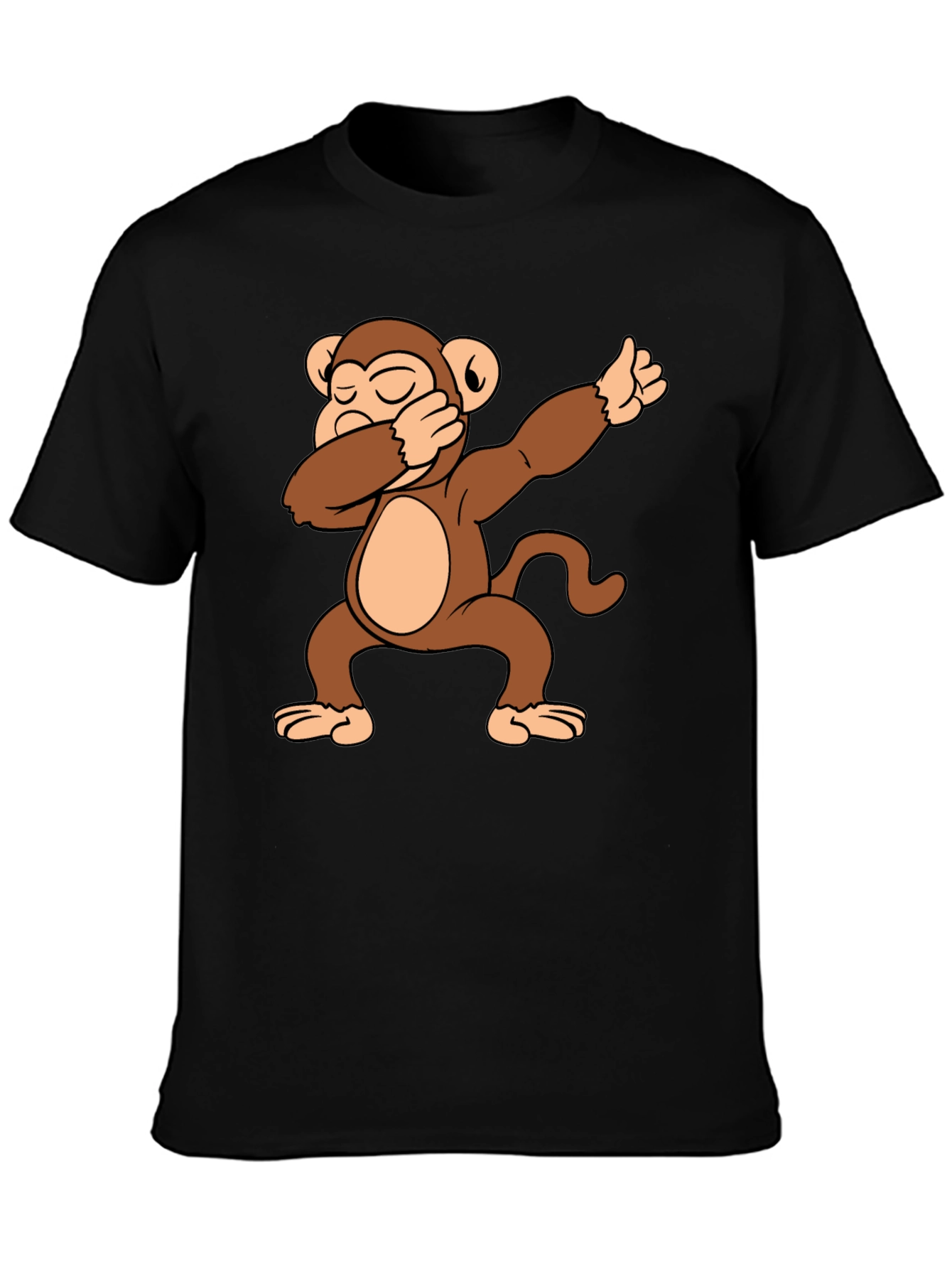 Dabbing Monkey Graphic T-Shirt