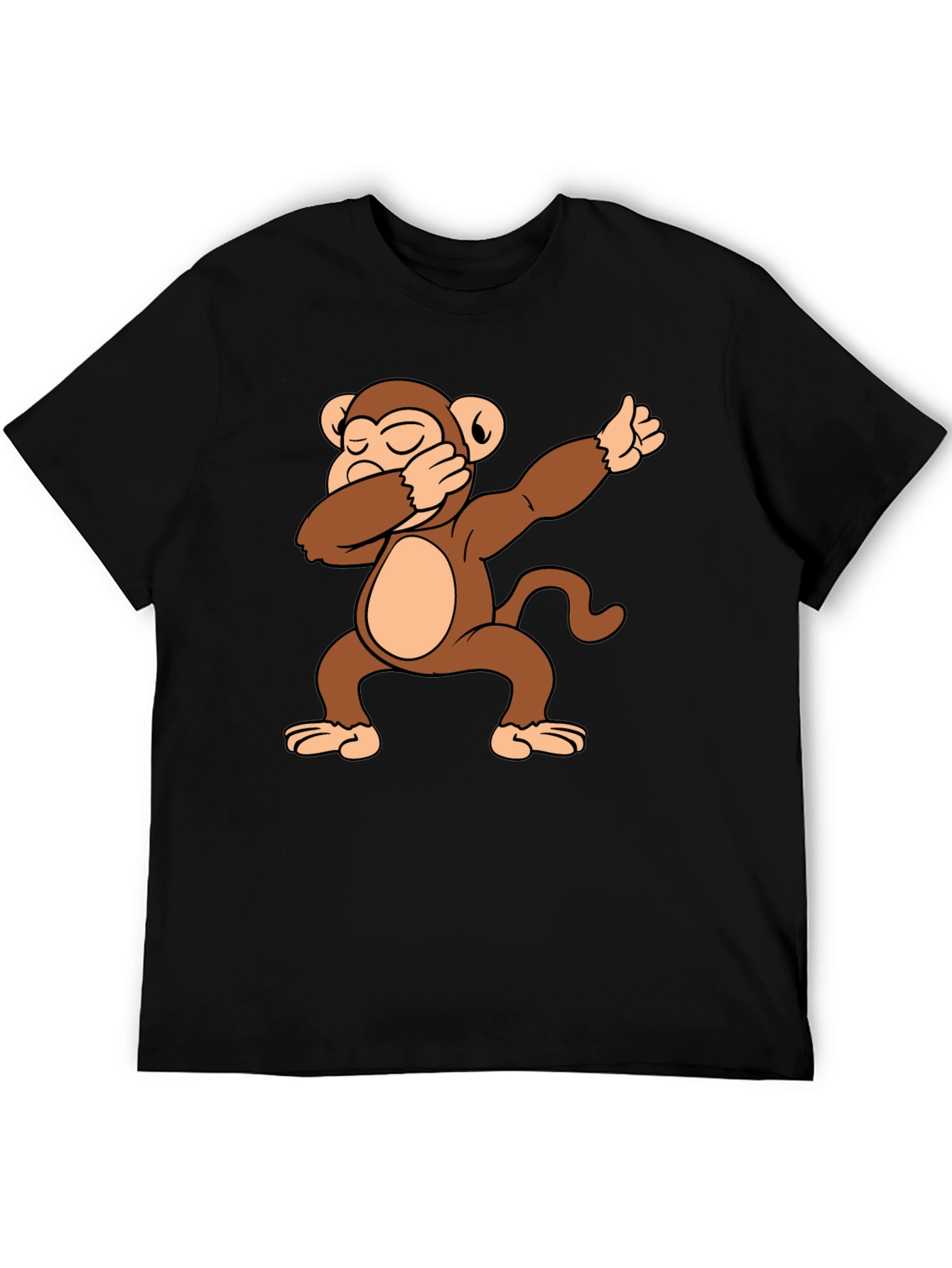 Dabbing Monkey Graphic T-Shirt