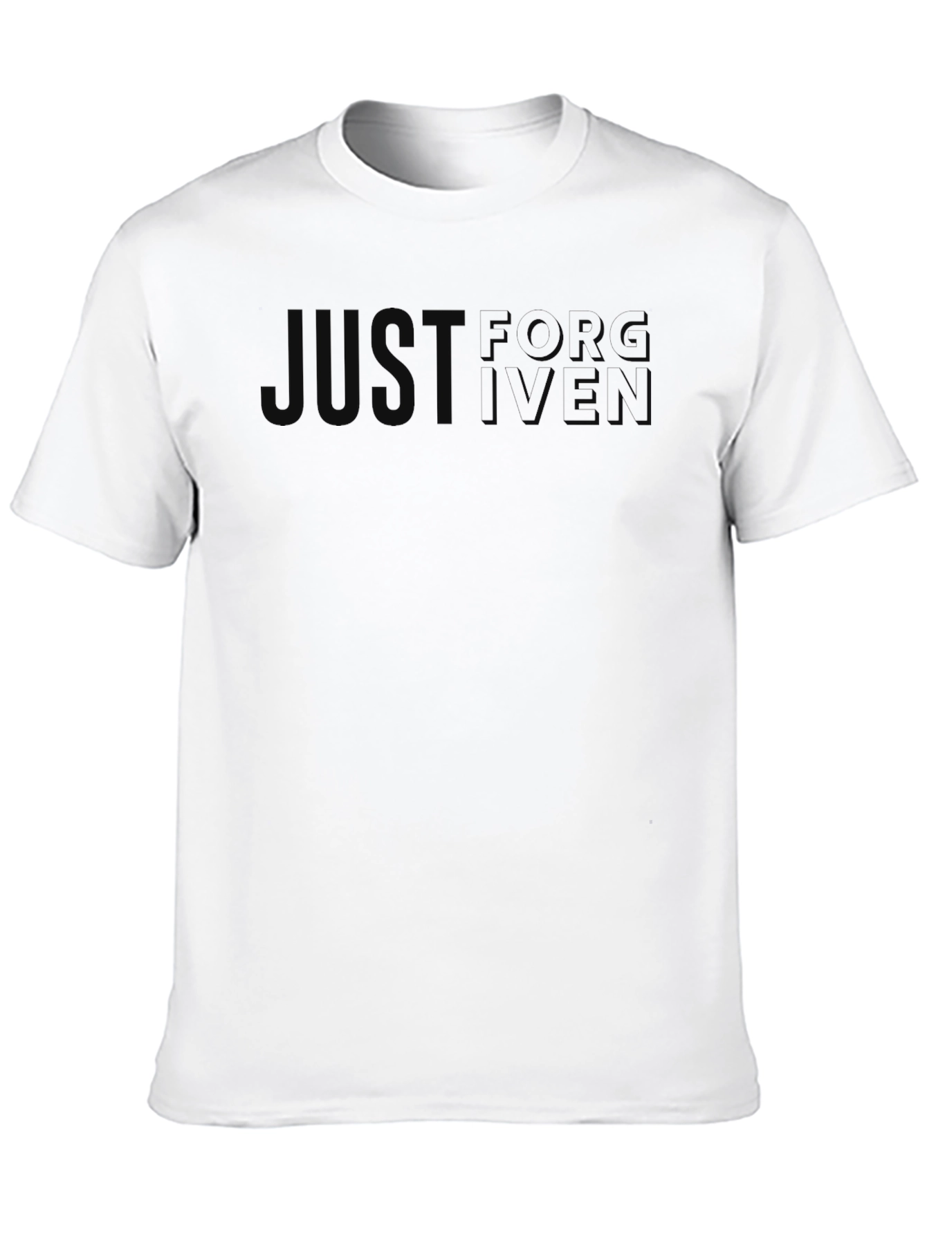 Just For Five Black T-Shirt