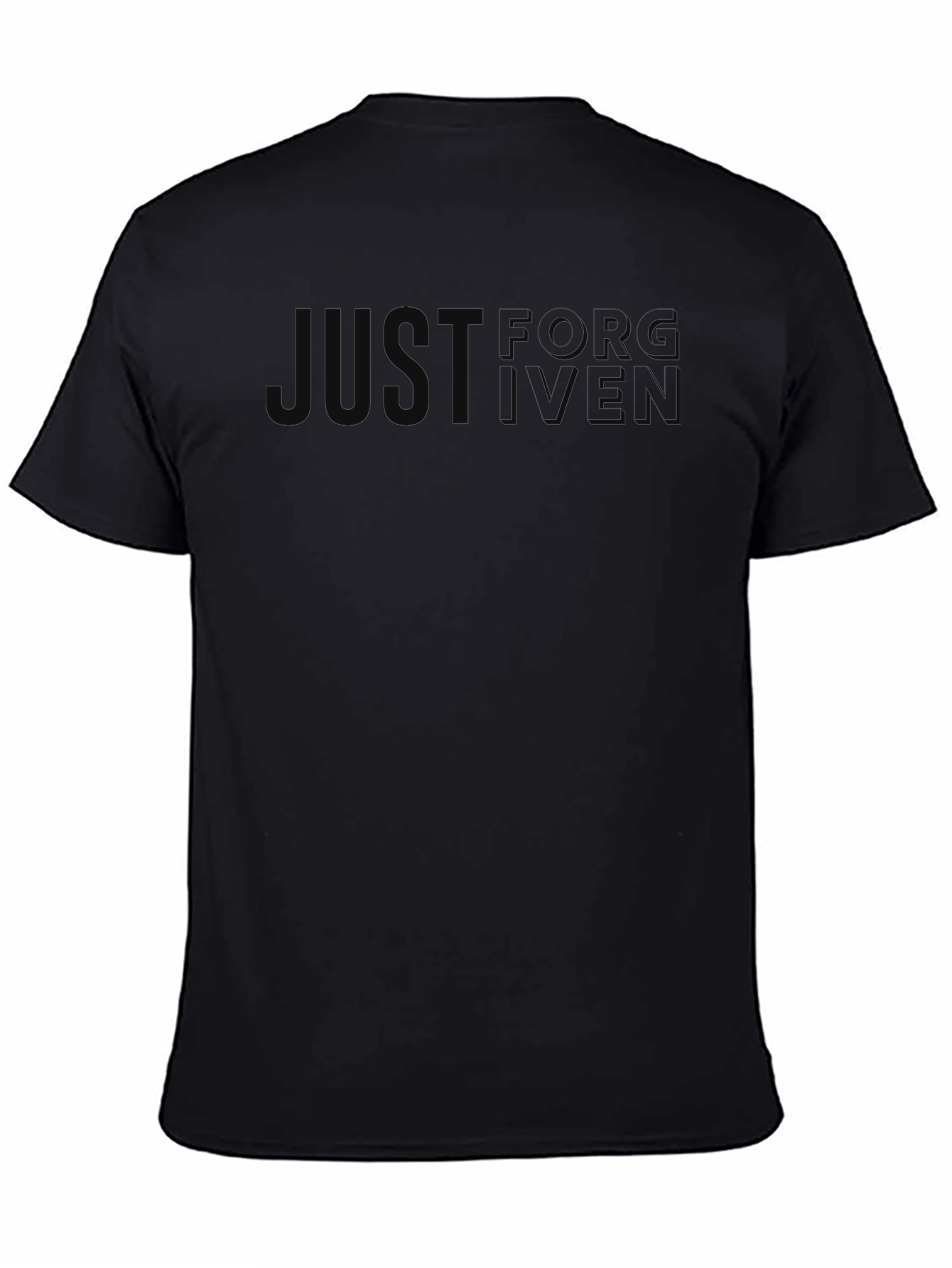 Just For Five Black T-Shirt