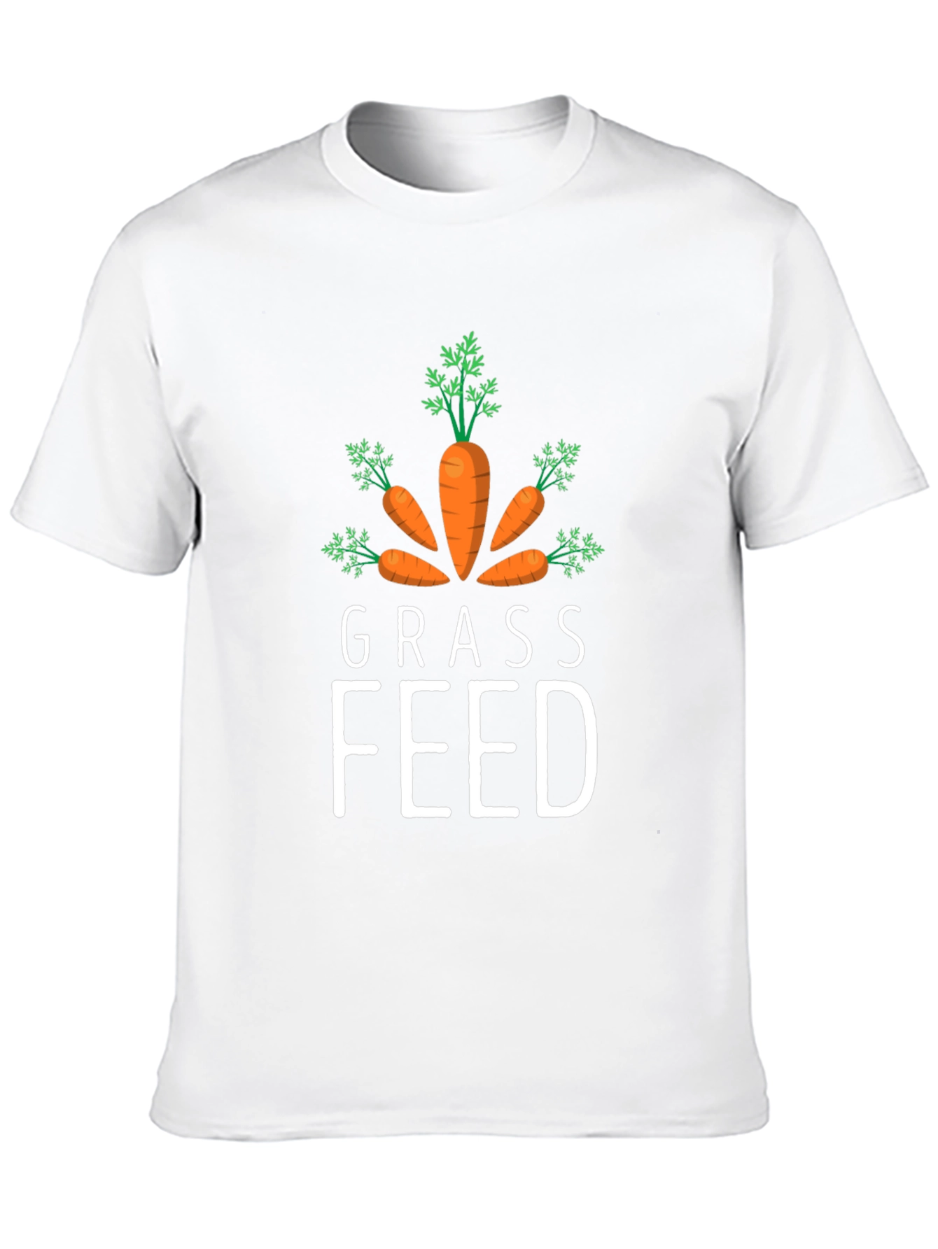 Grass Feed Carrots Graphic Tee - Black