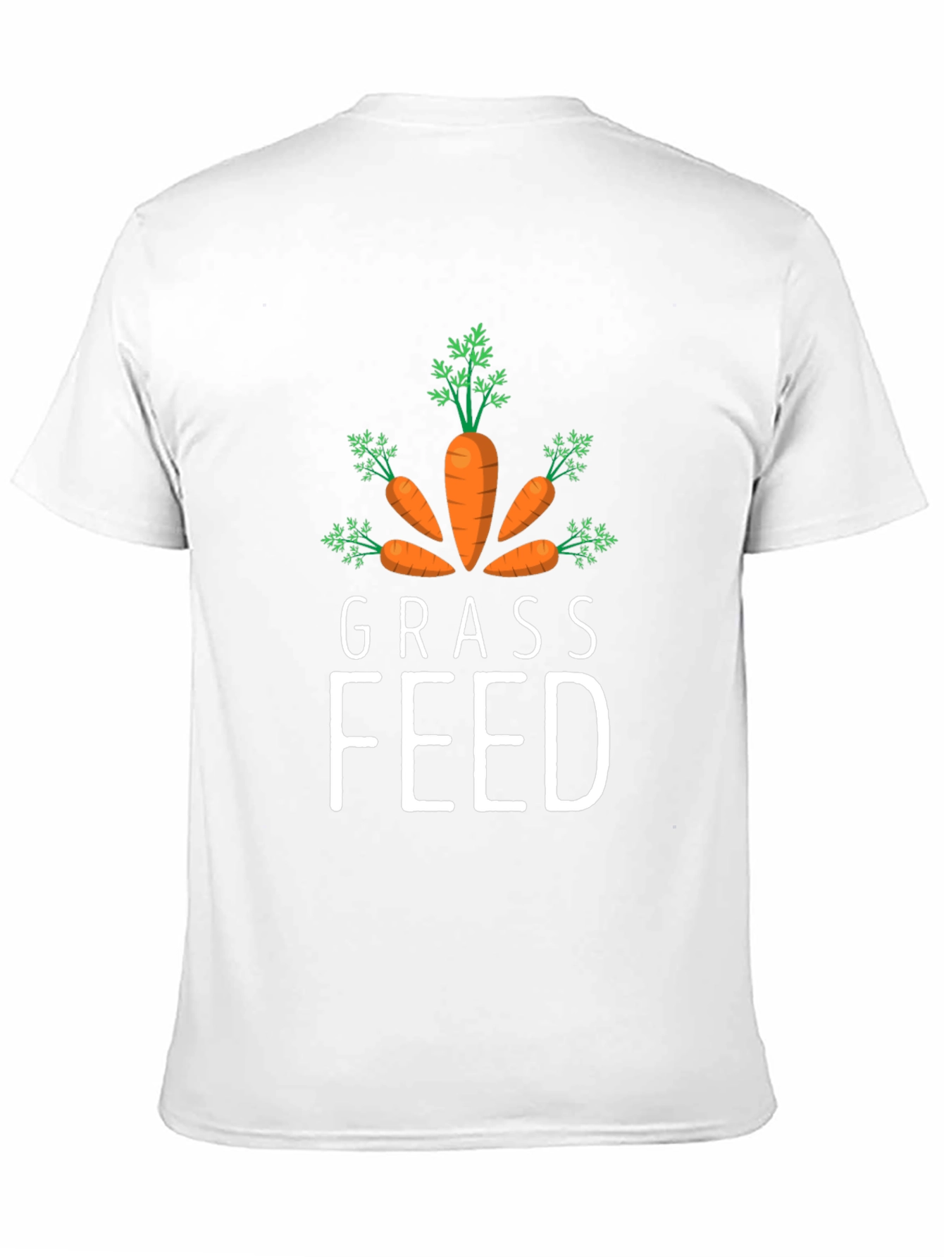 Grass Feed Carrots Graphic Tee - Black