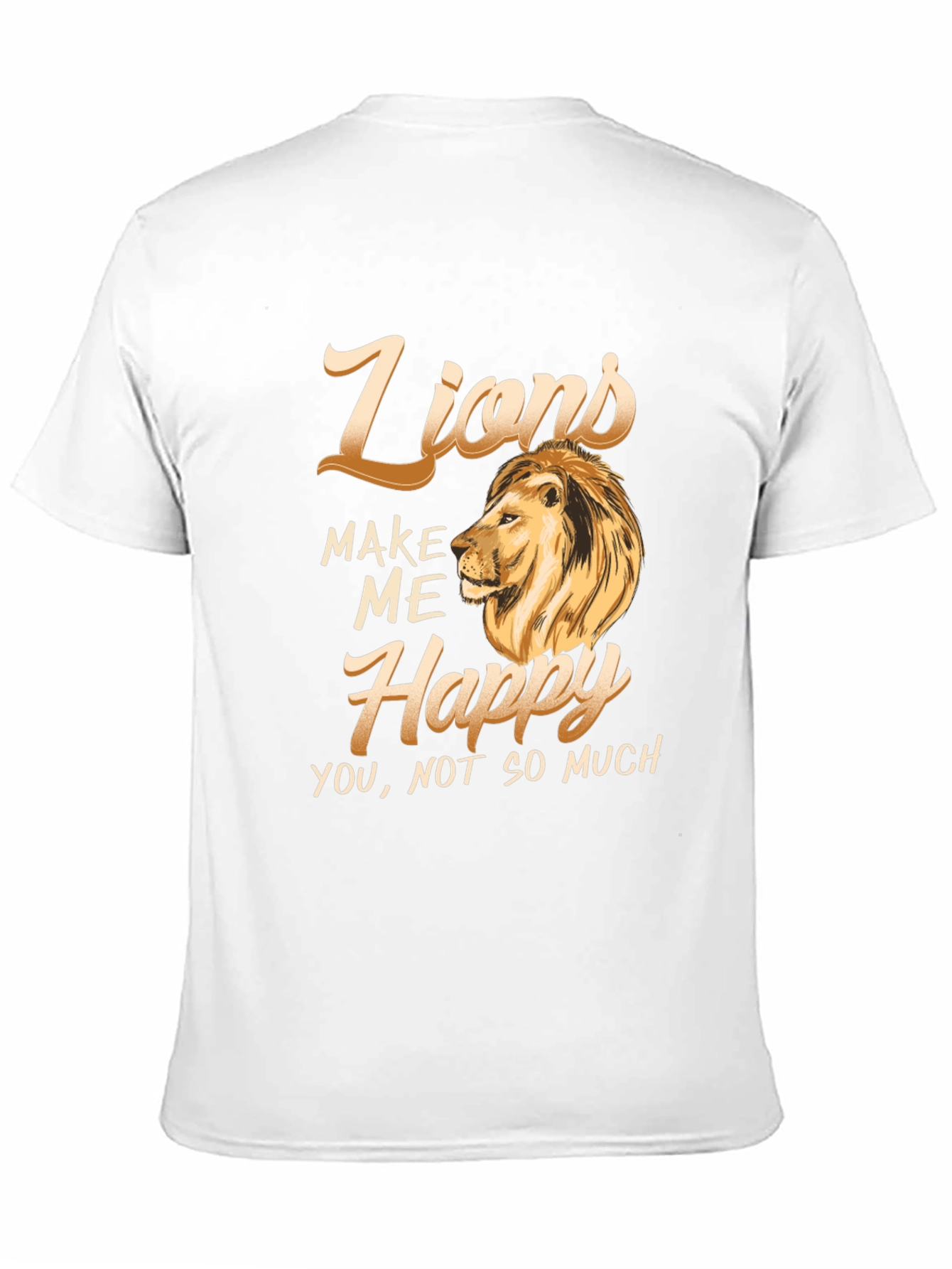 Lions Make Me Happy Graphic Tee