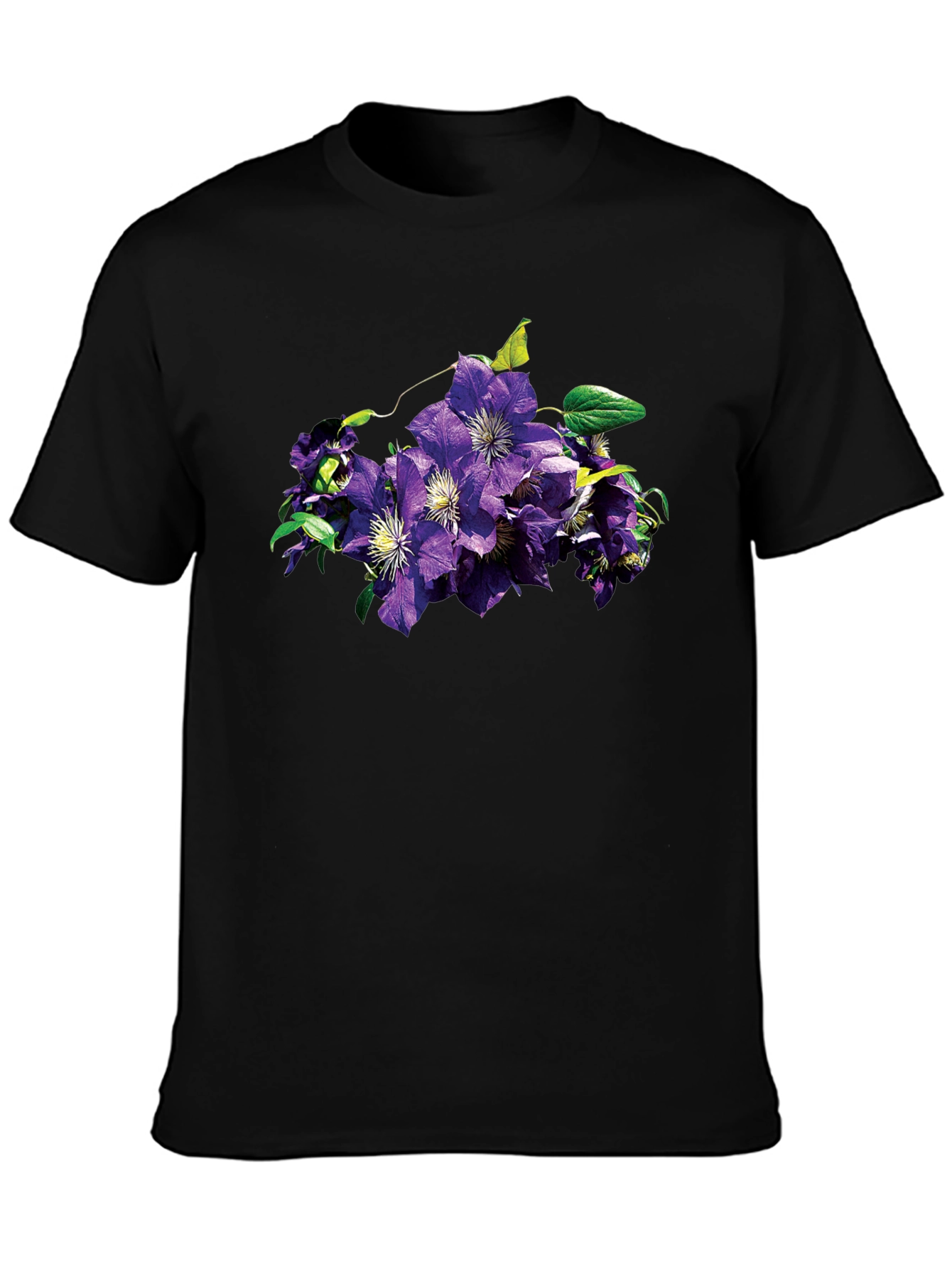 Floral Print T-Shirt - Stylish & Comfortable