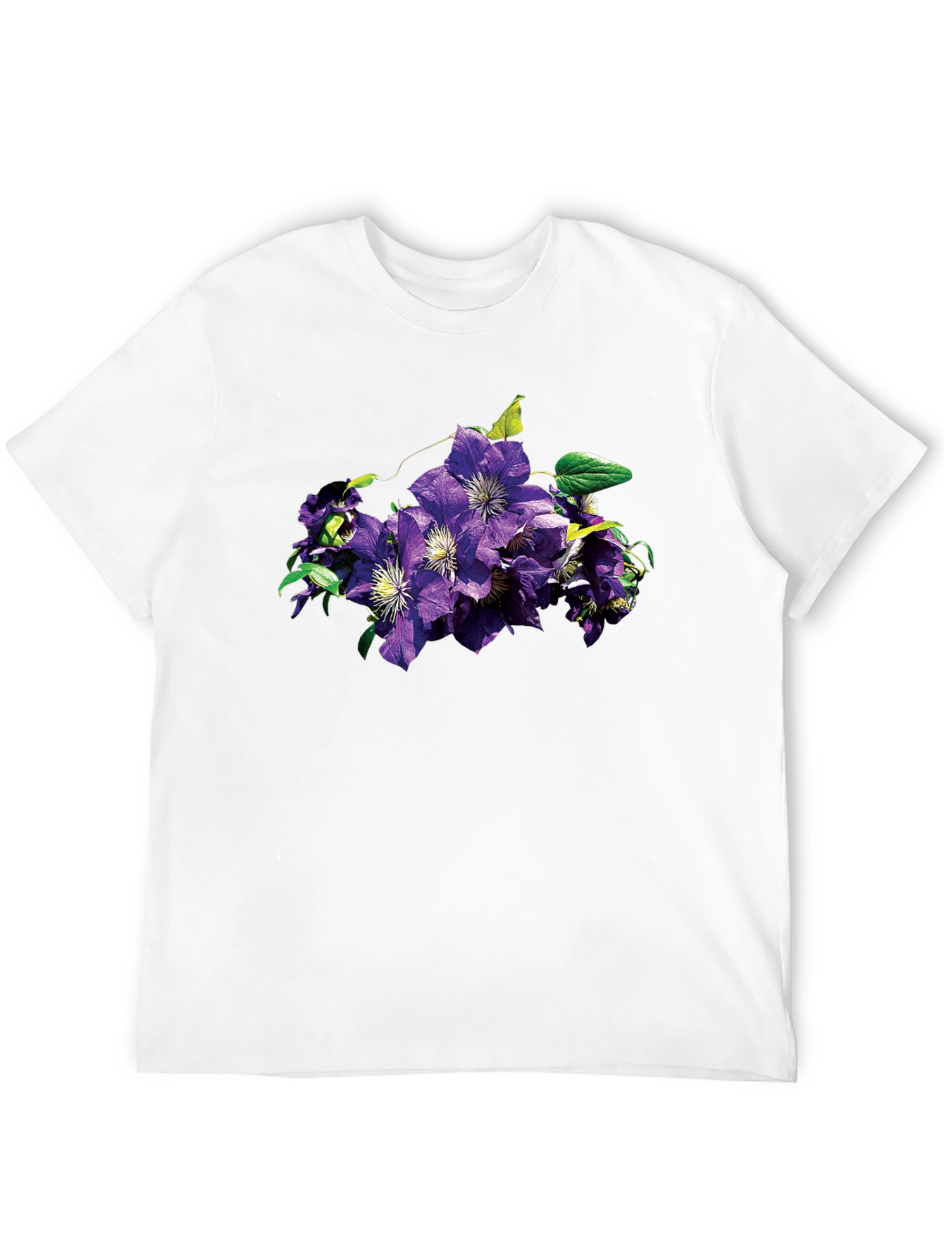 Floral Print T-Shirt - Stylish & Comfortable
