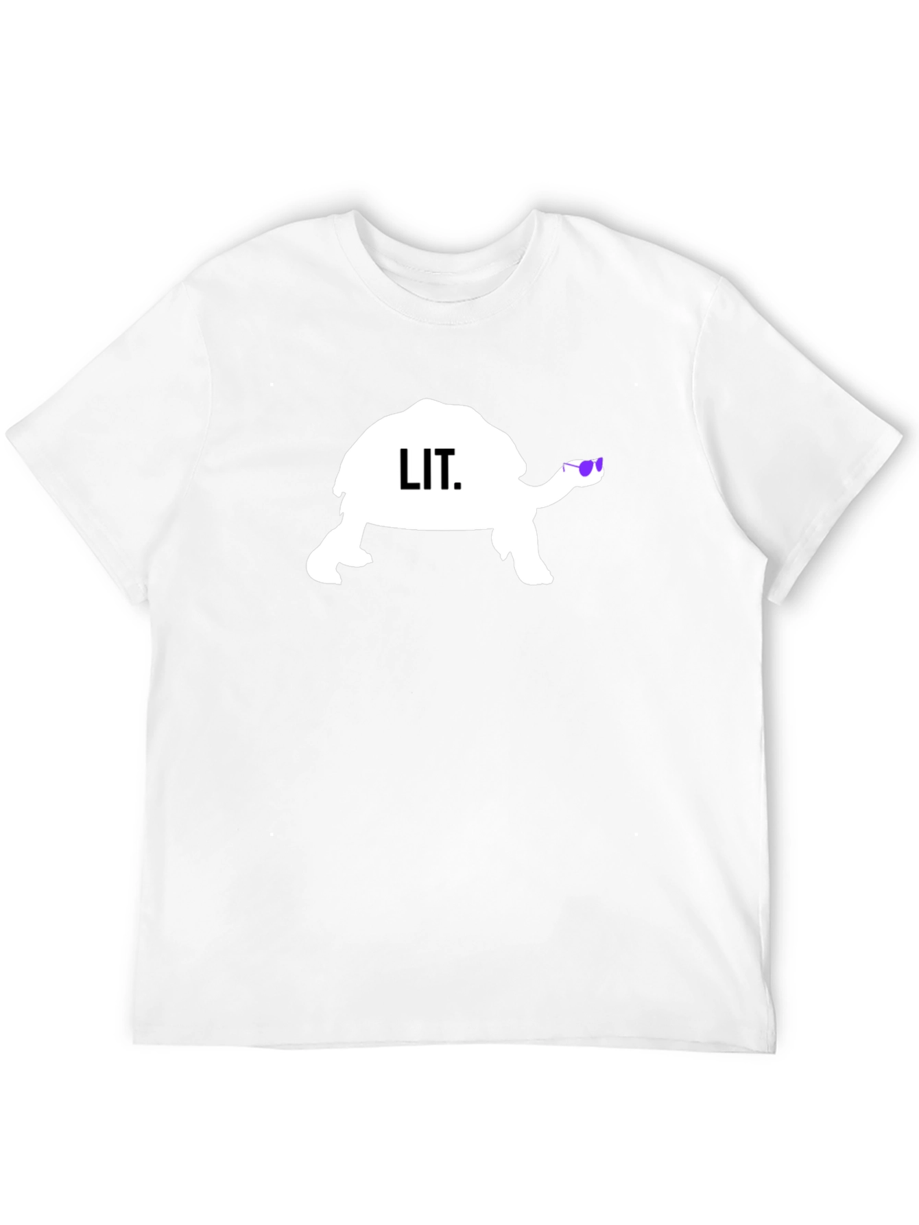Cool Turtle Lit T-Shirt - Black