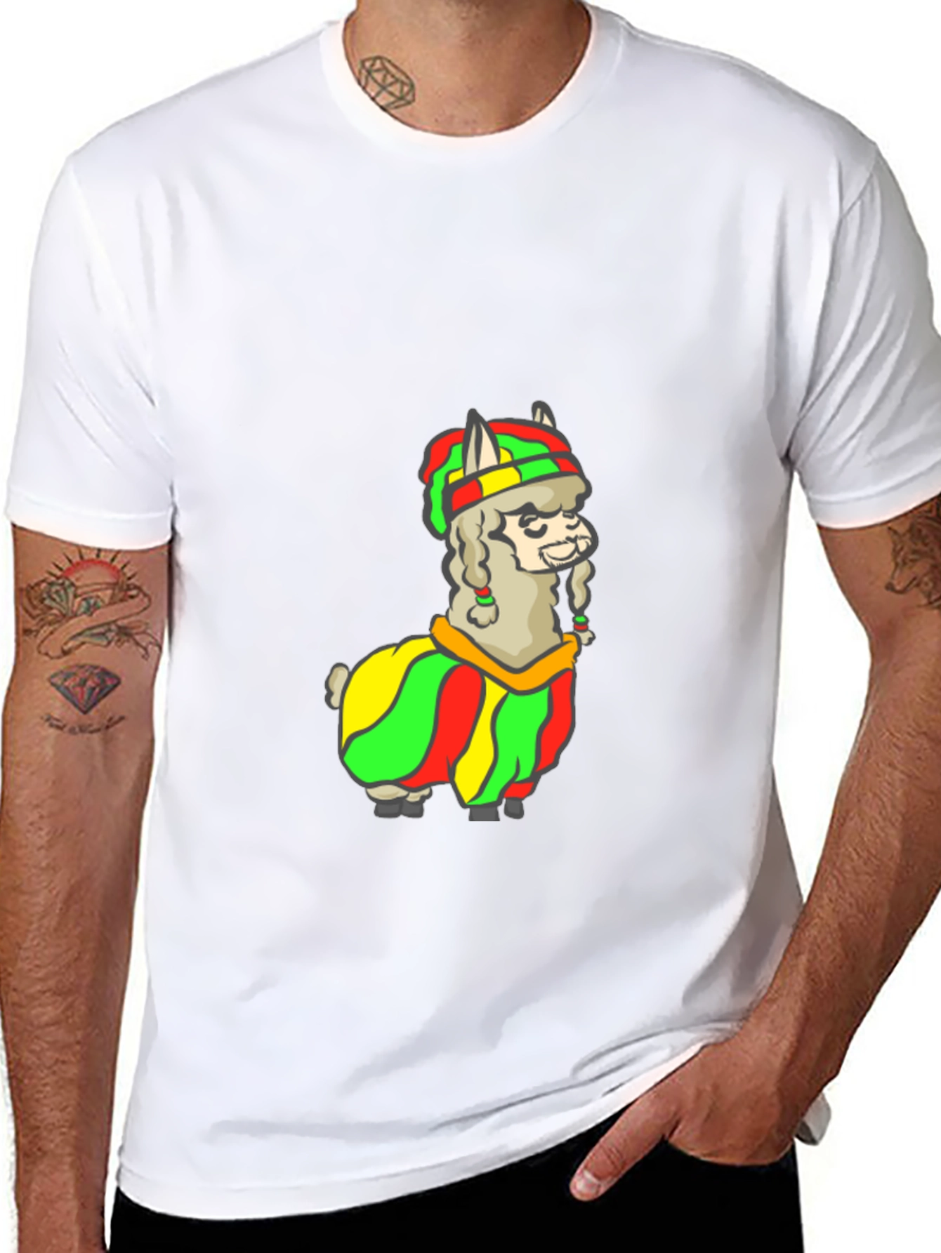 Rasta Alpaca T-Shirt