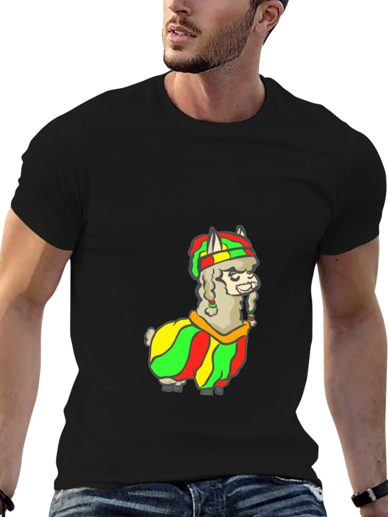Rasta Alpaca T-Shirt