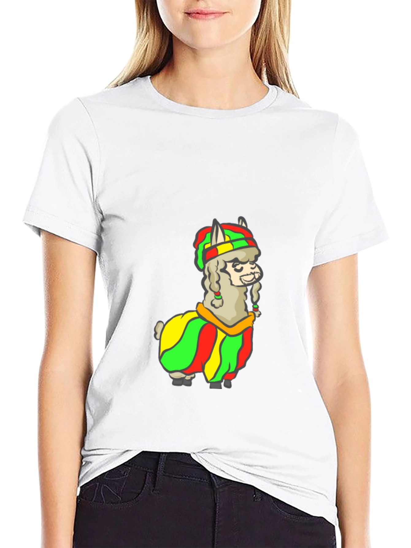 Rasta Alpaca T-Shirt