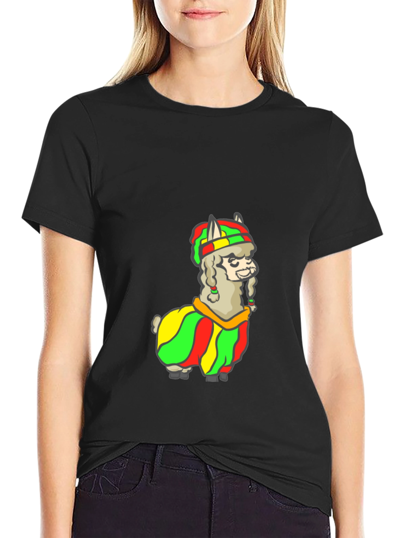 Rasta Alpaca T-Shirt