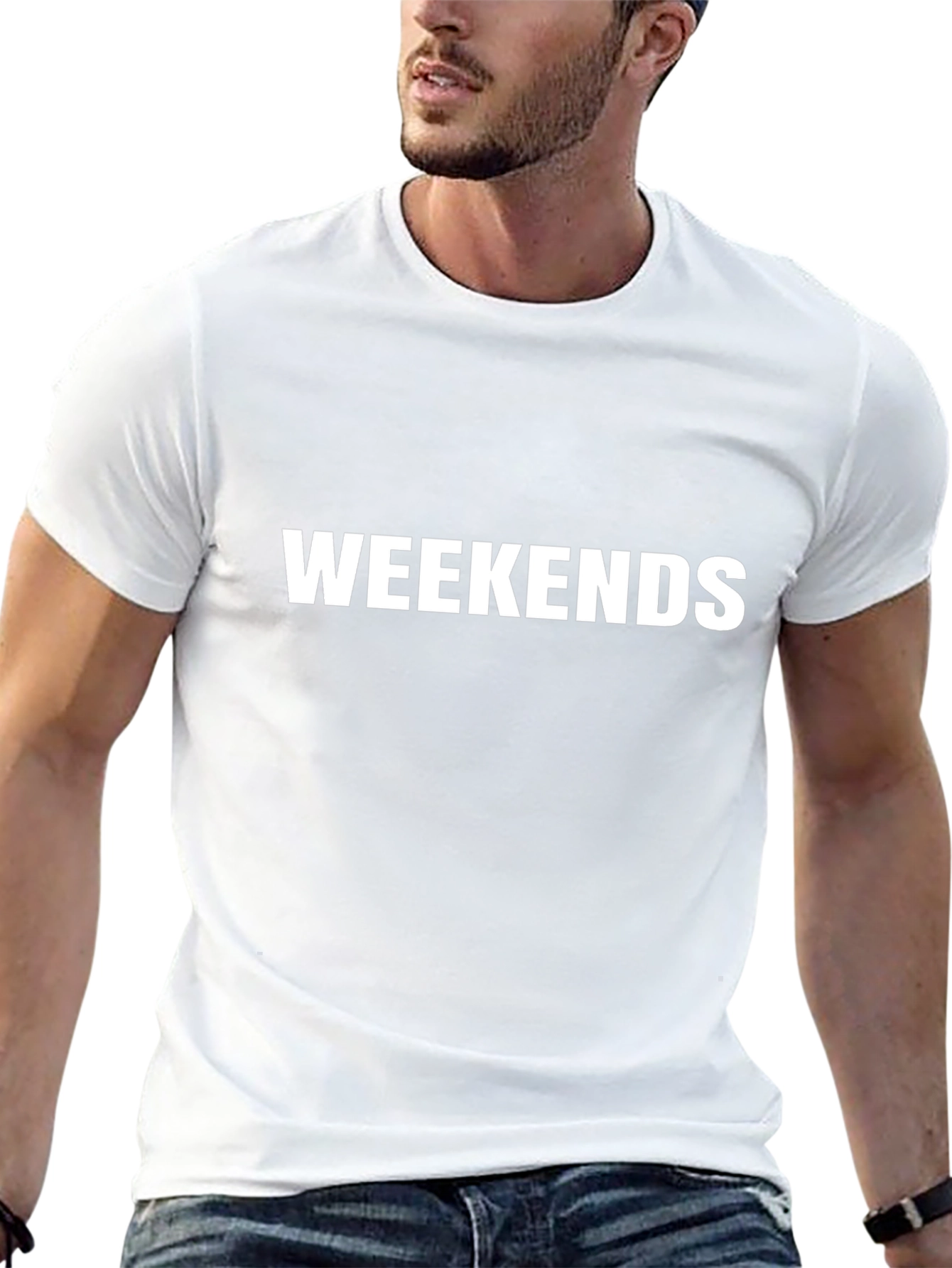 Weekends Graphic Tee - Relaxed Style