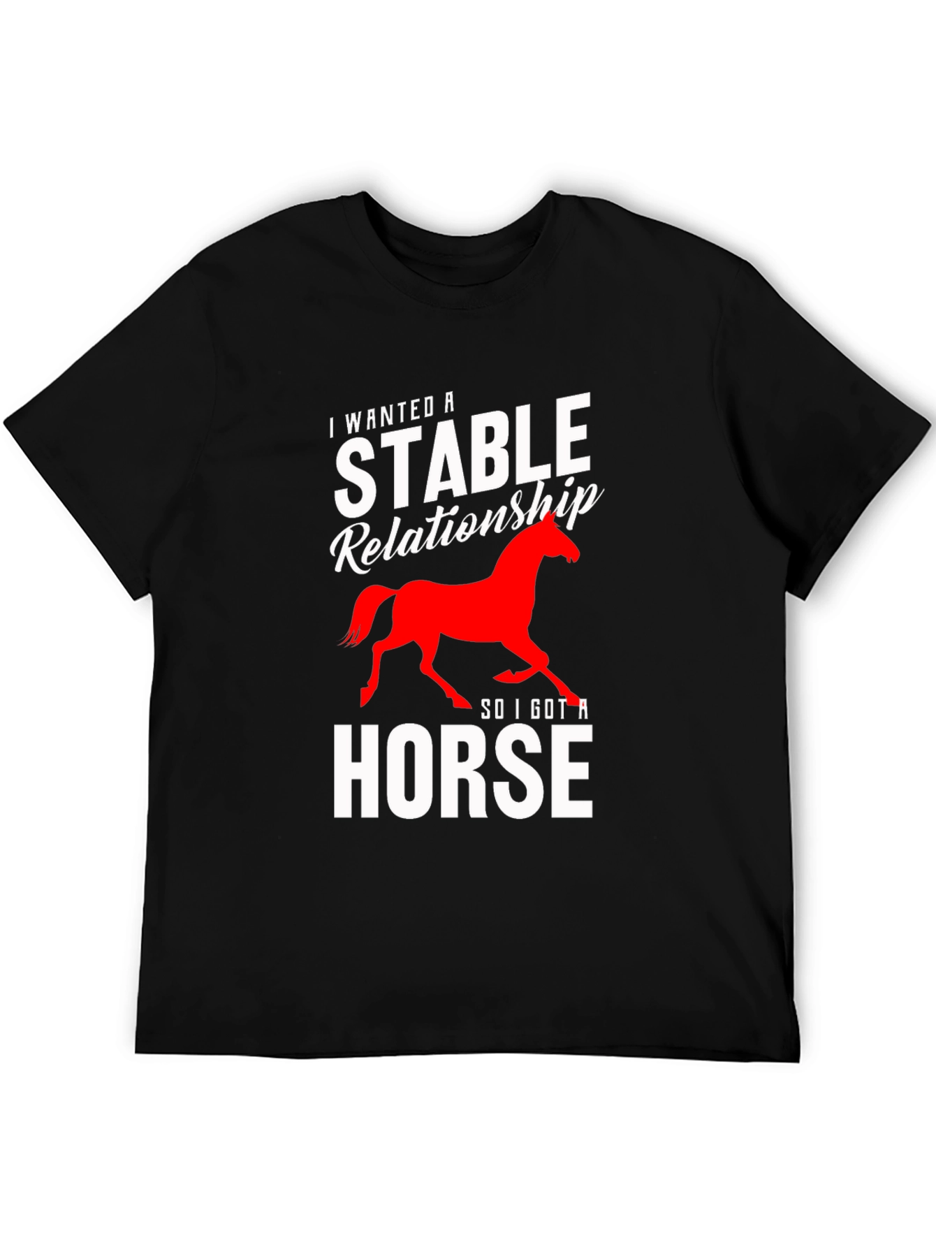Stable Relationship Horse Graphic Tee