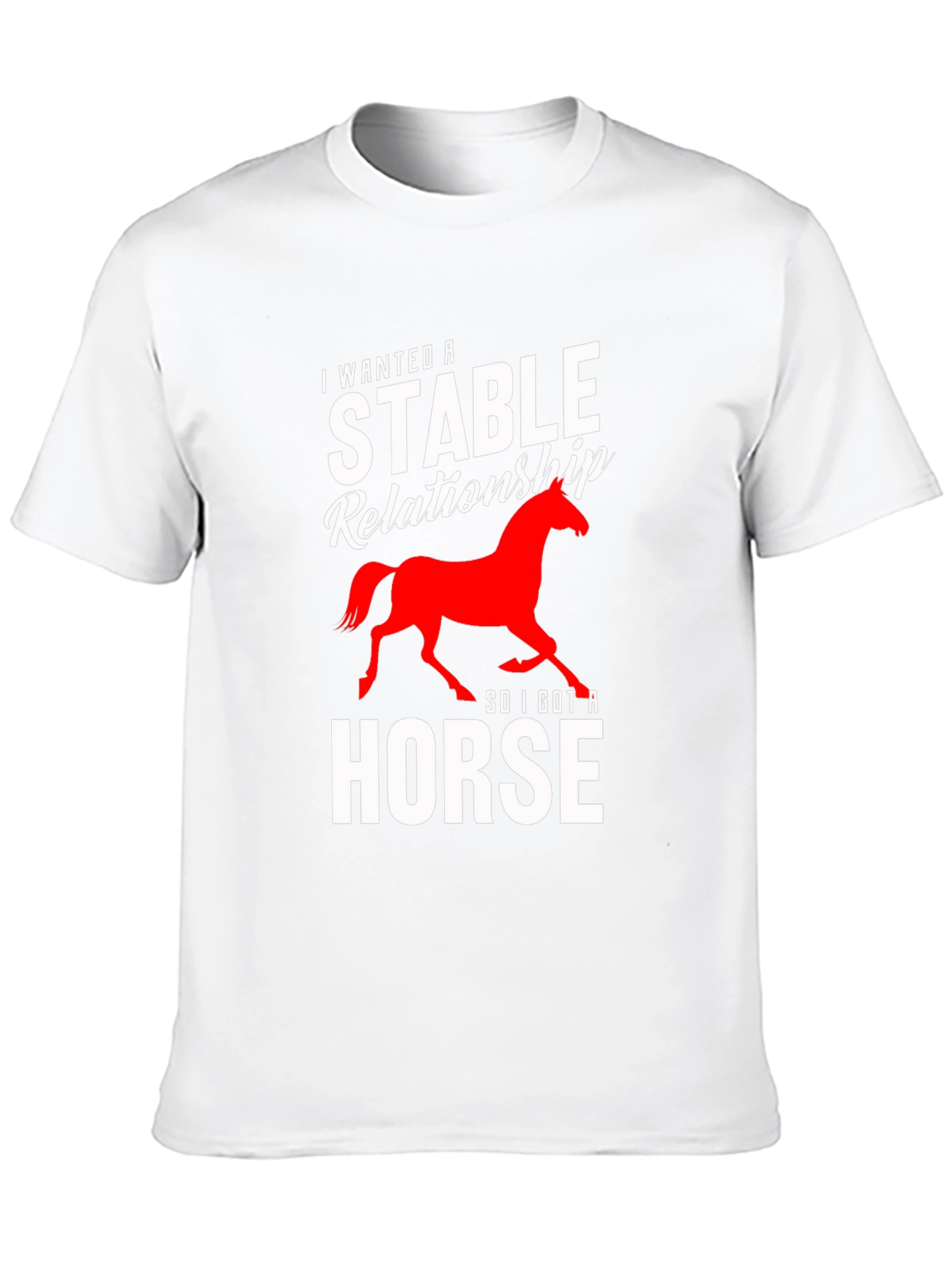 Stable Relationship Horse Graphic Tee