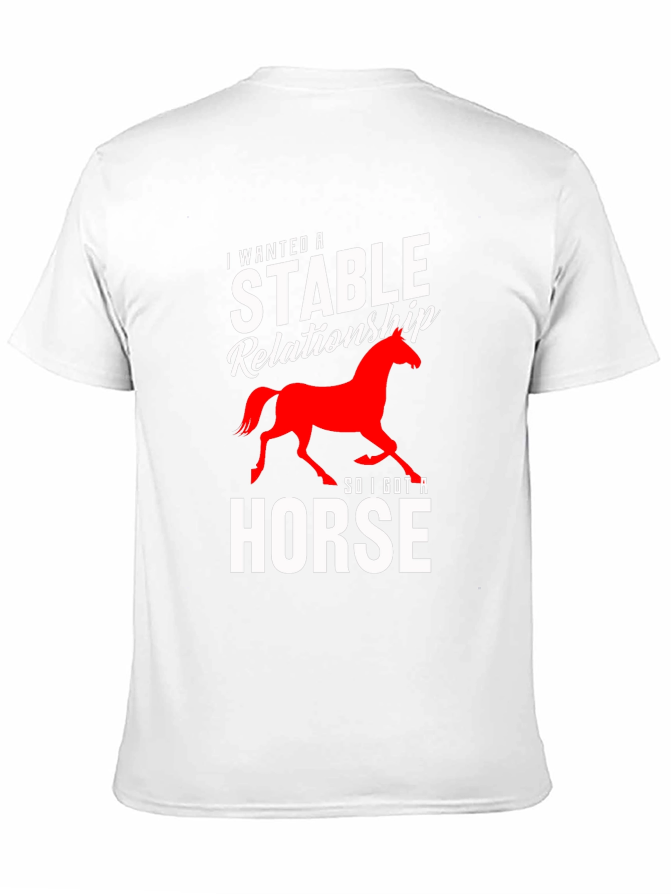 Stable Relationship Horse Graphic Tee