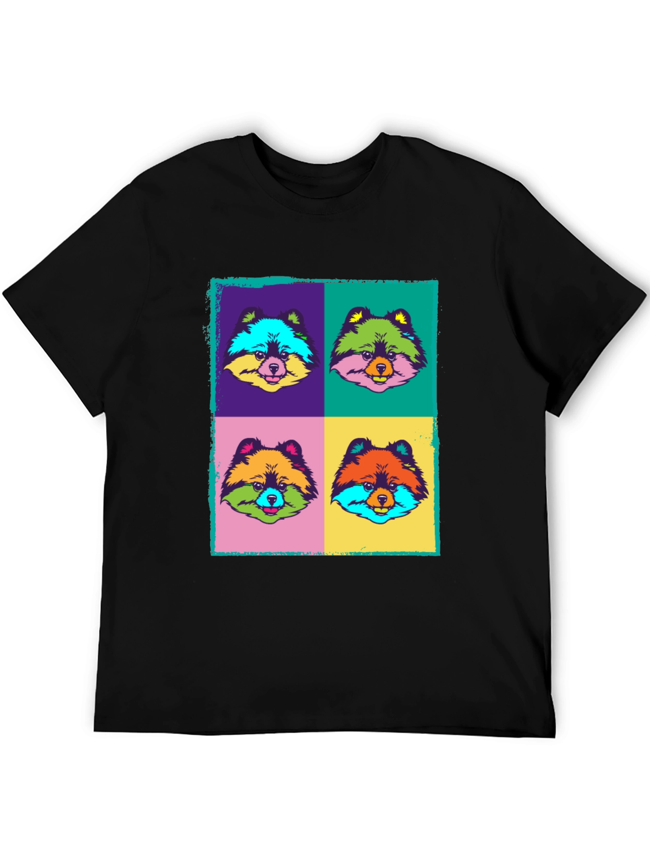 Pop Art Pomeranian T-Shirt - Unique Graphic Tee