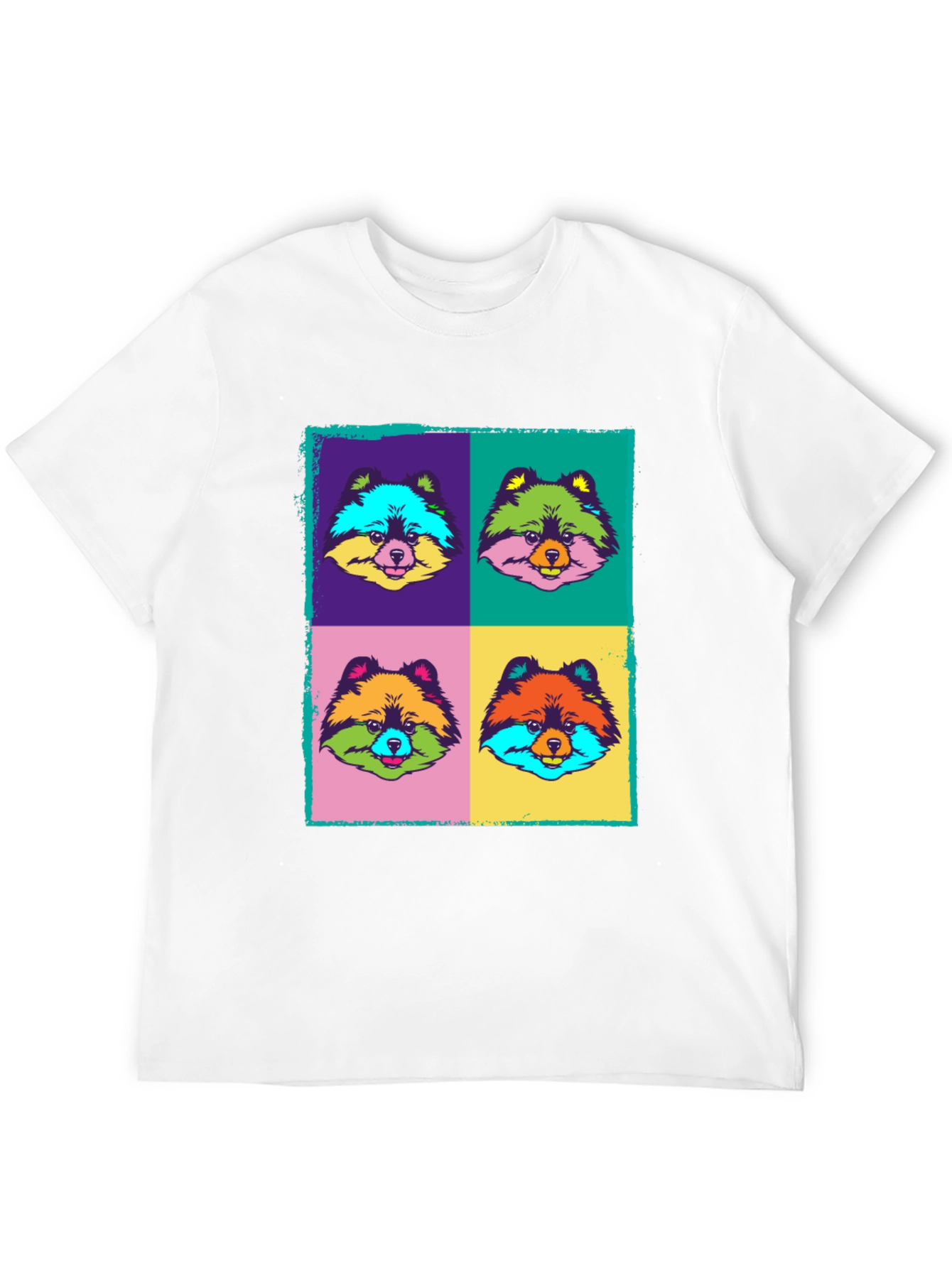 Pop Art Pomeranian T-Shirt - Unique Graphic Tee