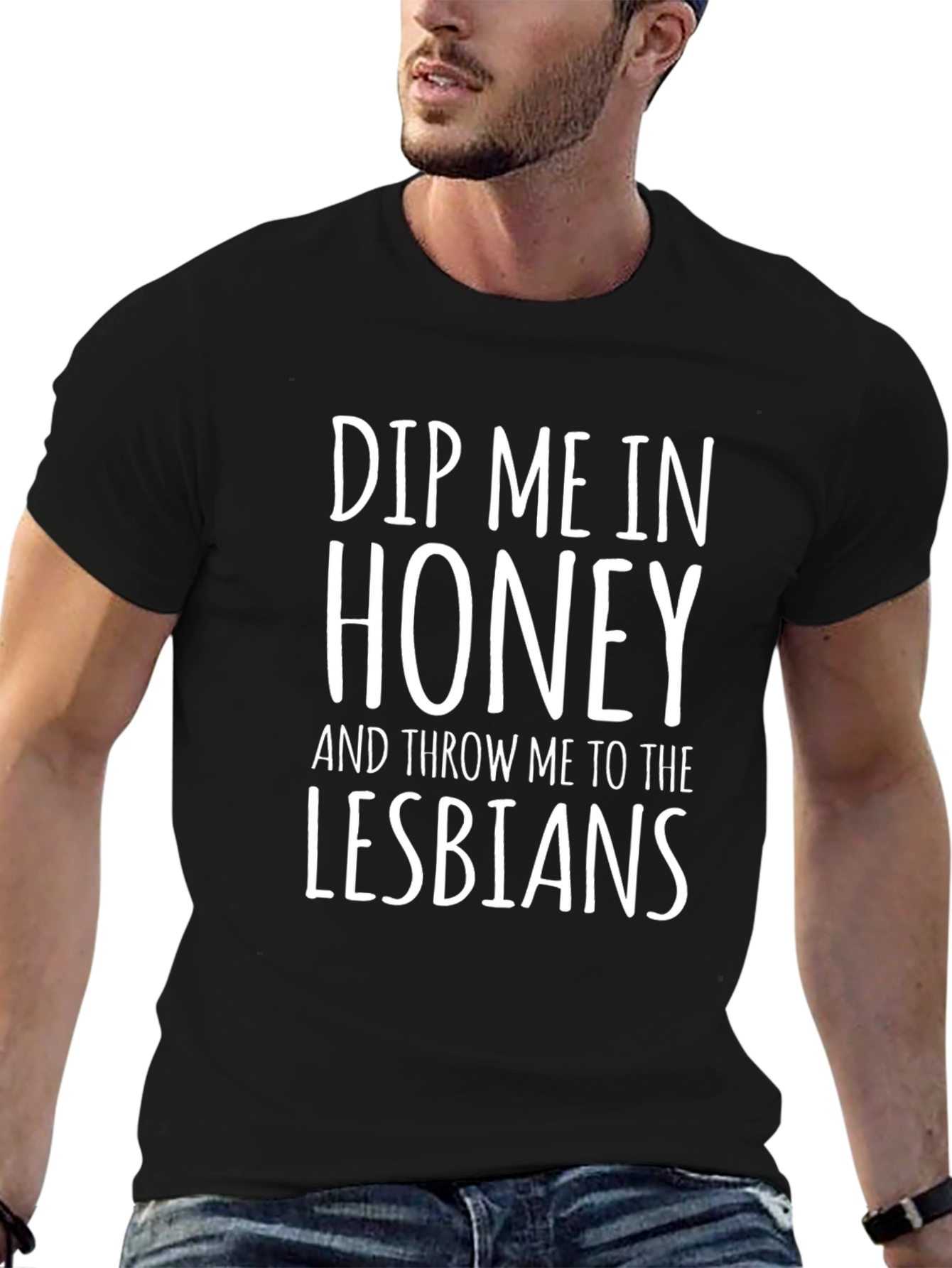 Dip Me In Honey Funny Graphic Tee