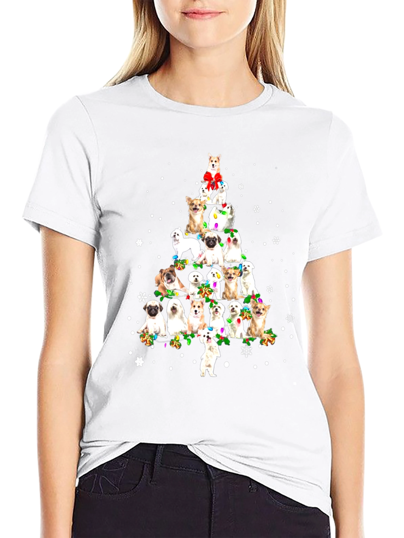 Dog Christmas Tree T-Shirt