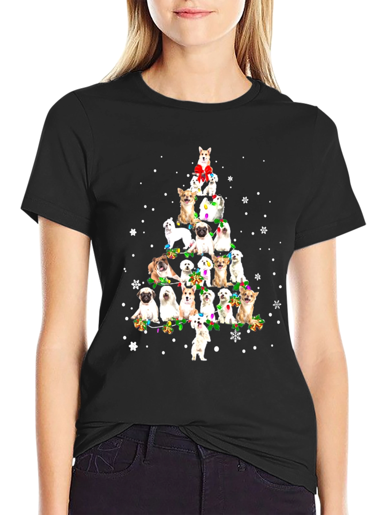 Dog Christmas Tree T-Shirt