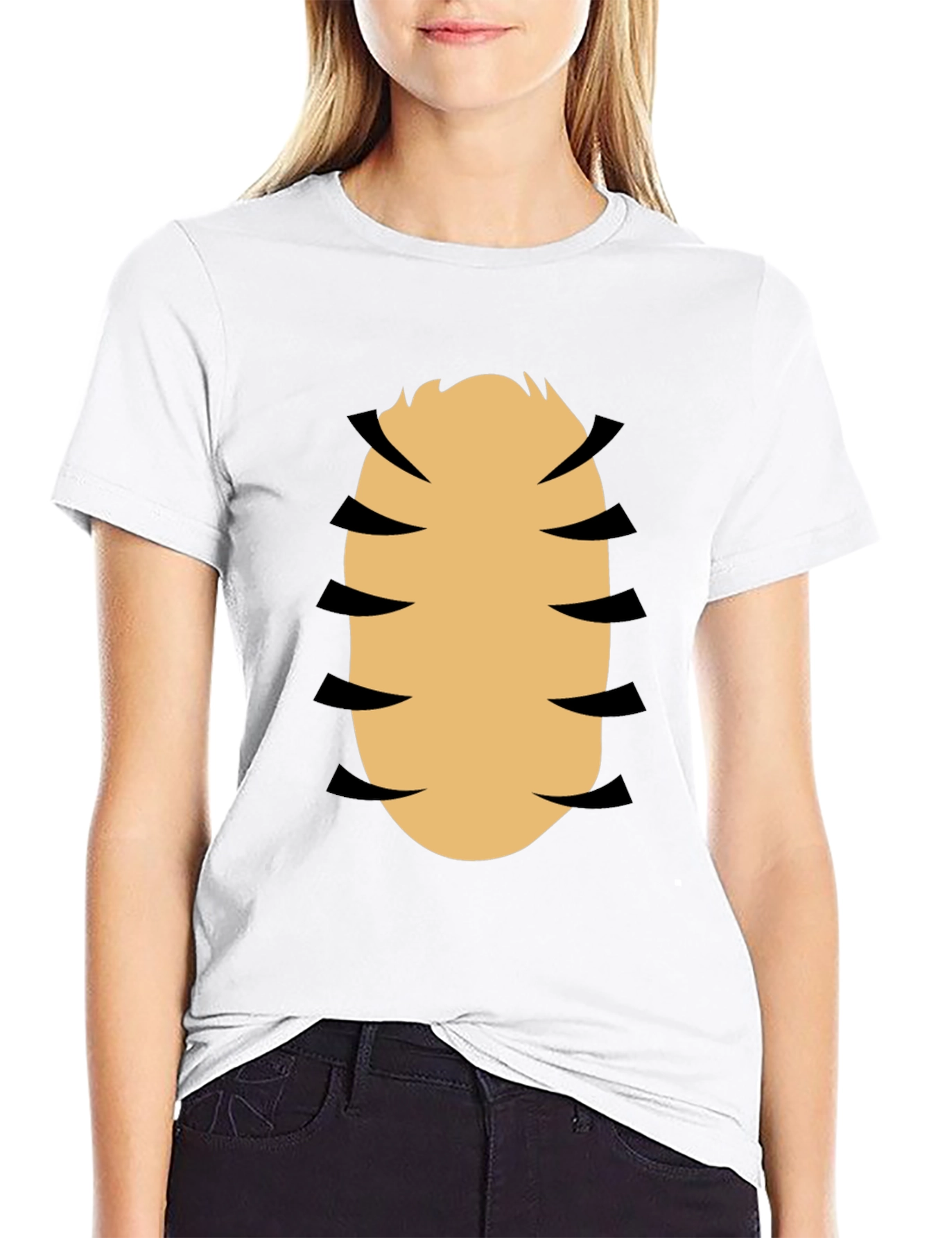 Funny Ripped Shirt Tiger Costume T-Shirt