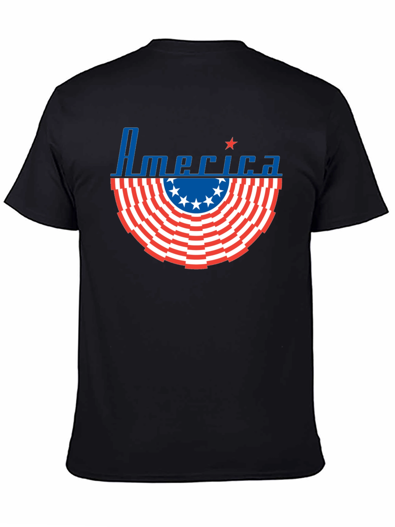 America Flag Graphic T-Shirt