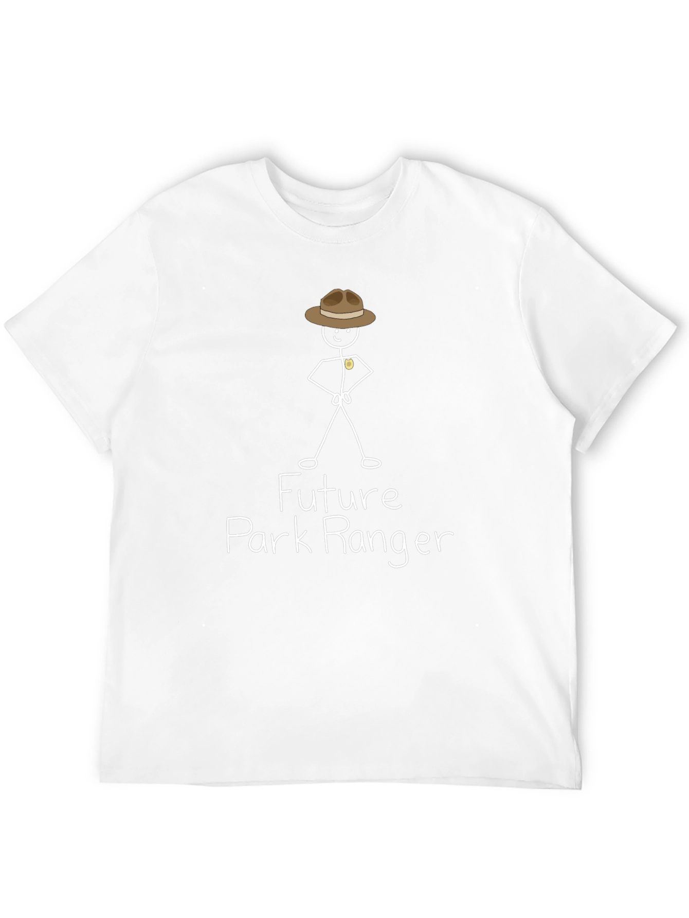 Future Park Ranger T-Shirt - Black Cotton Tee