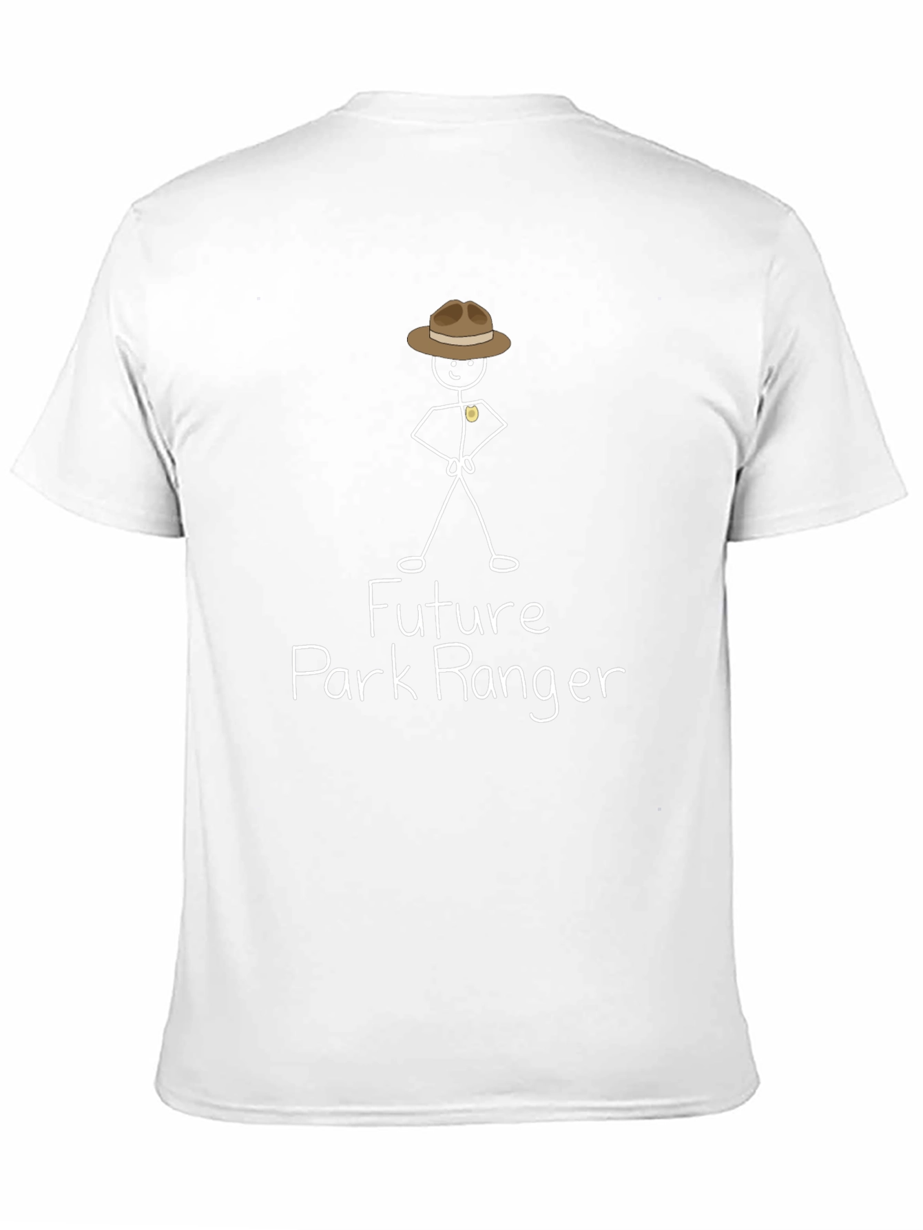 Future Park Ranger T-Shirt - Black Cotton Tee