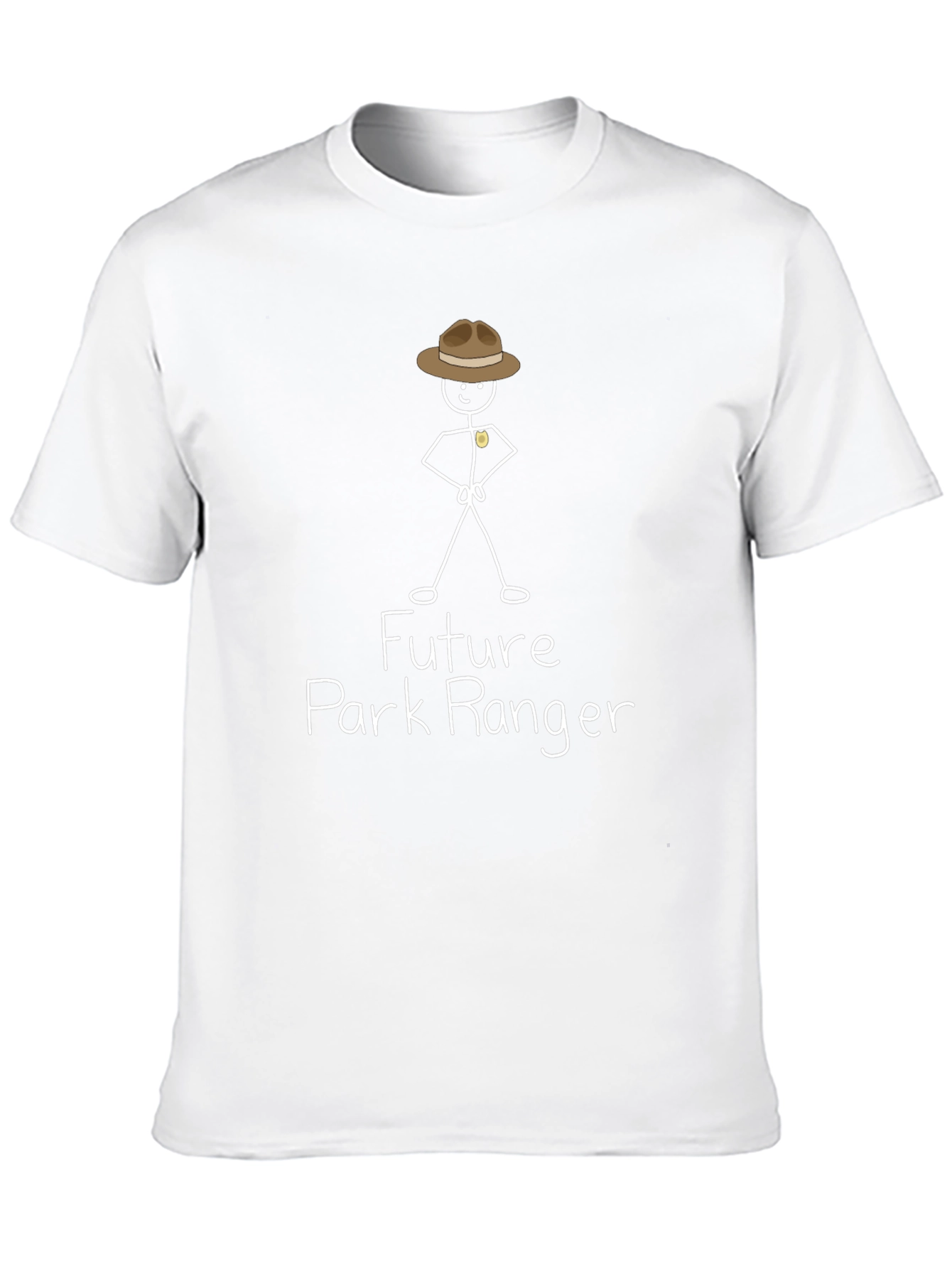 Future Park Ranger T-Shirt - Black Cotton Tee