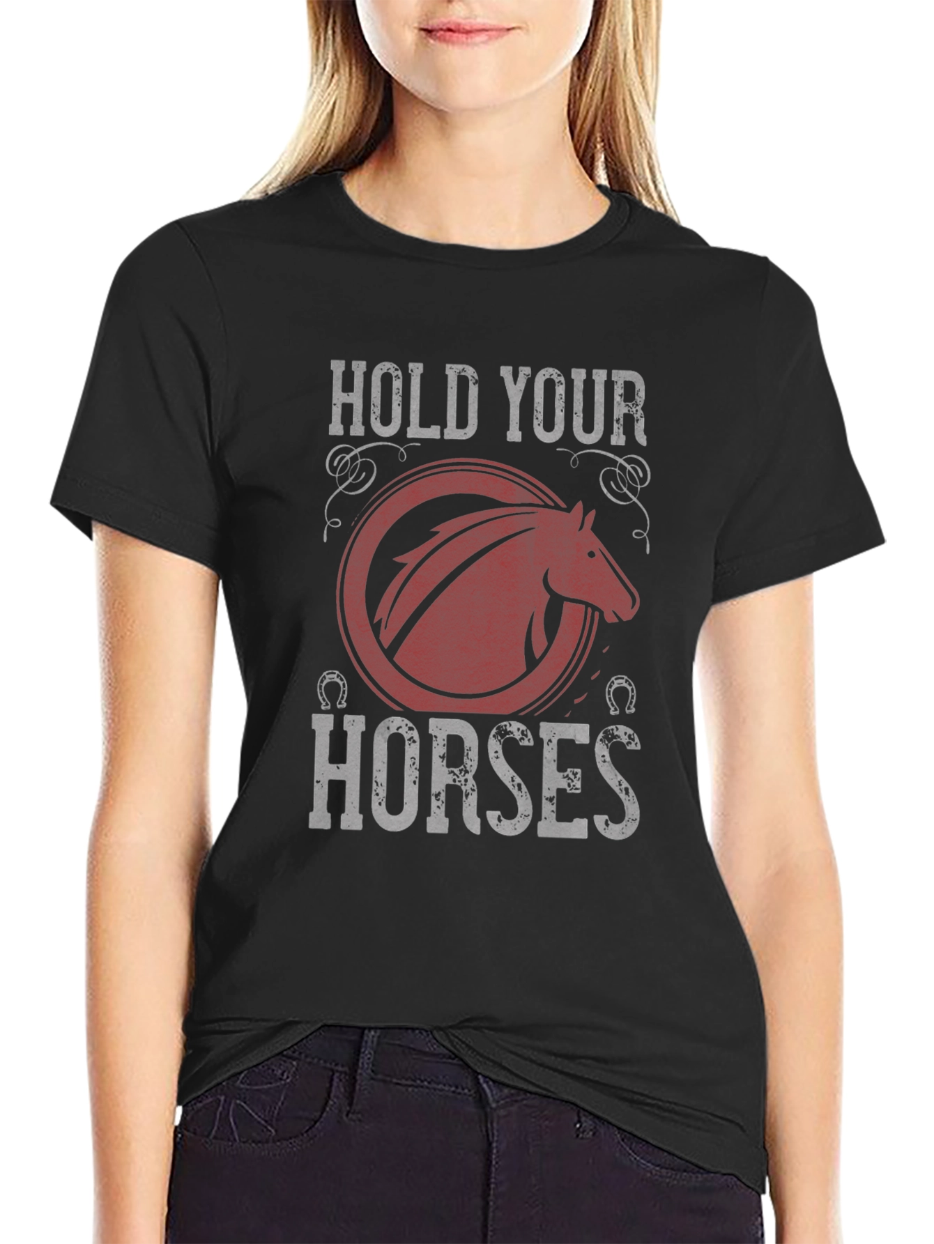 Hold Your Horses Graphic Tee