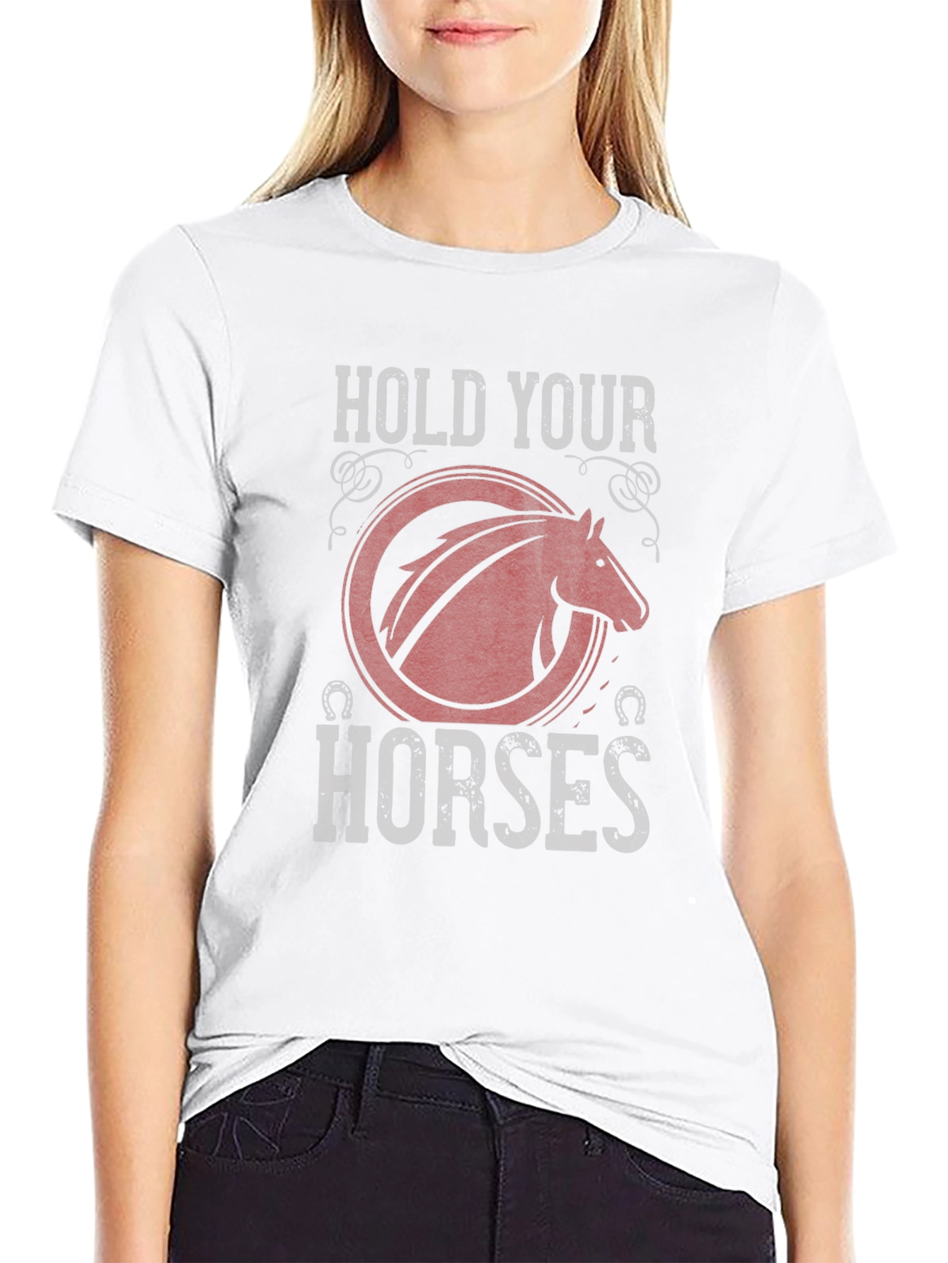 Hold Your Horses Graphic Tee