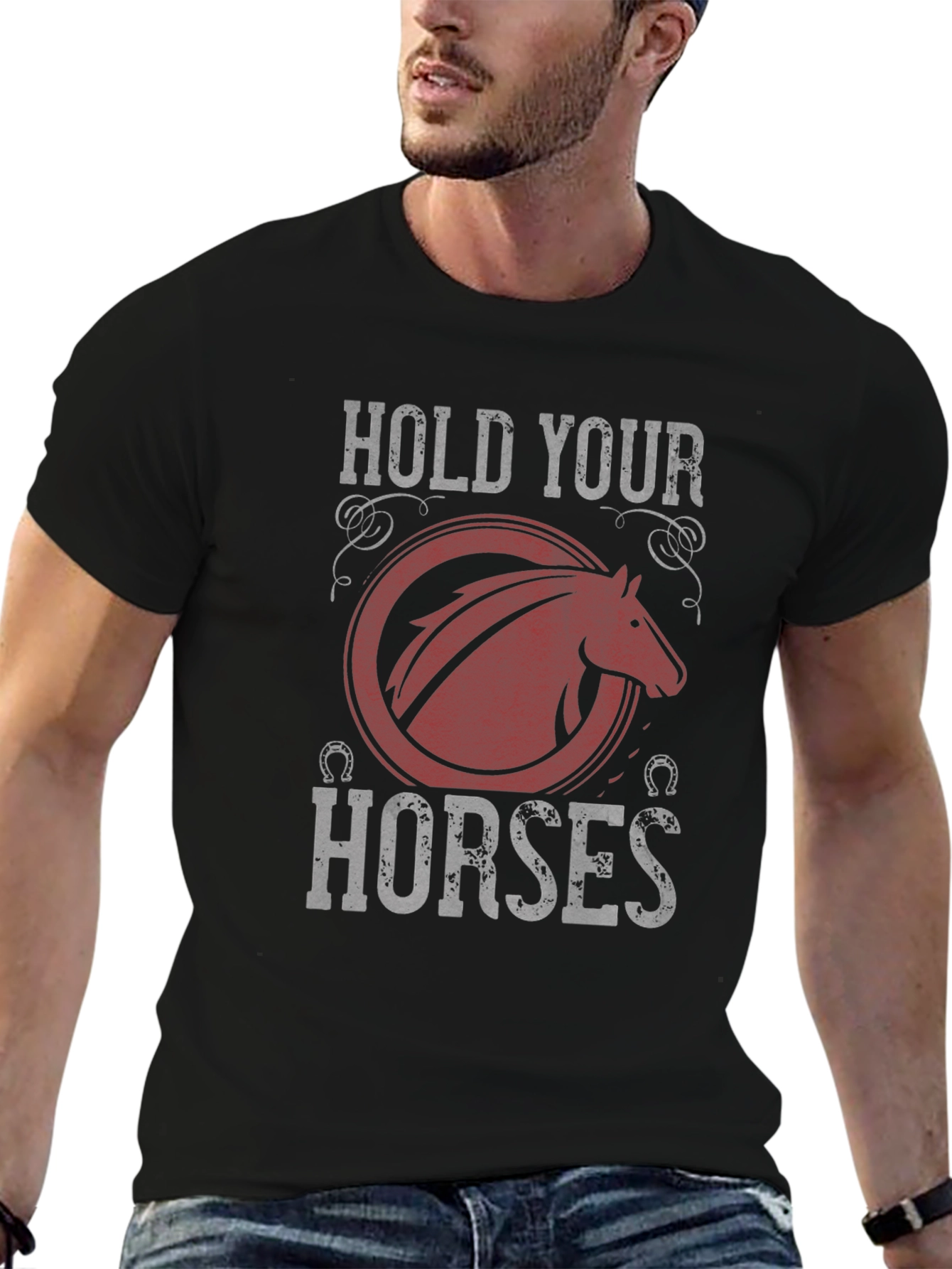 Hold Your Horses Graphic Tee