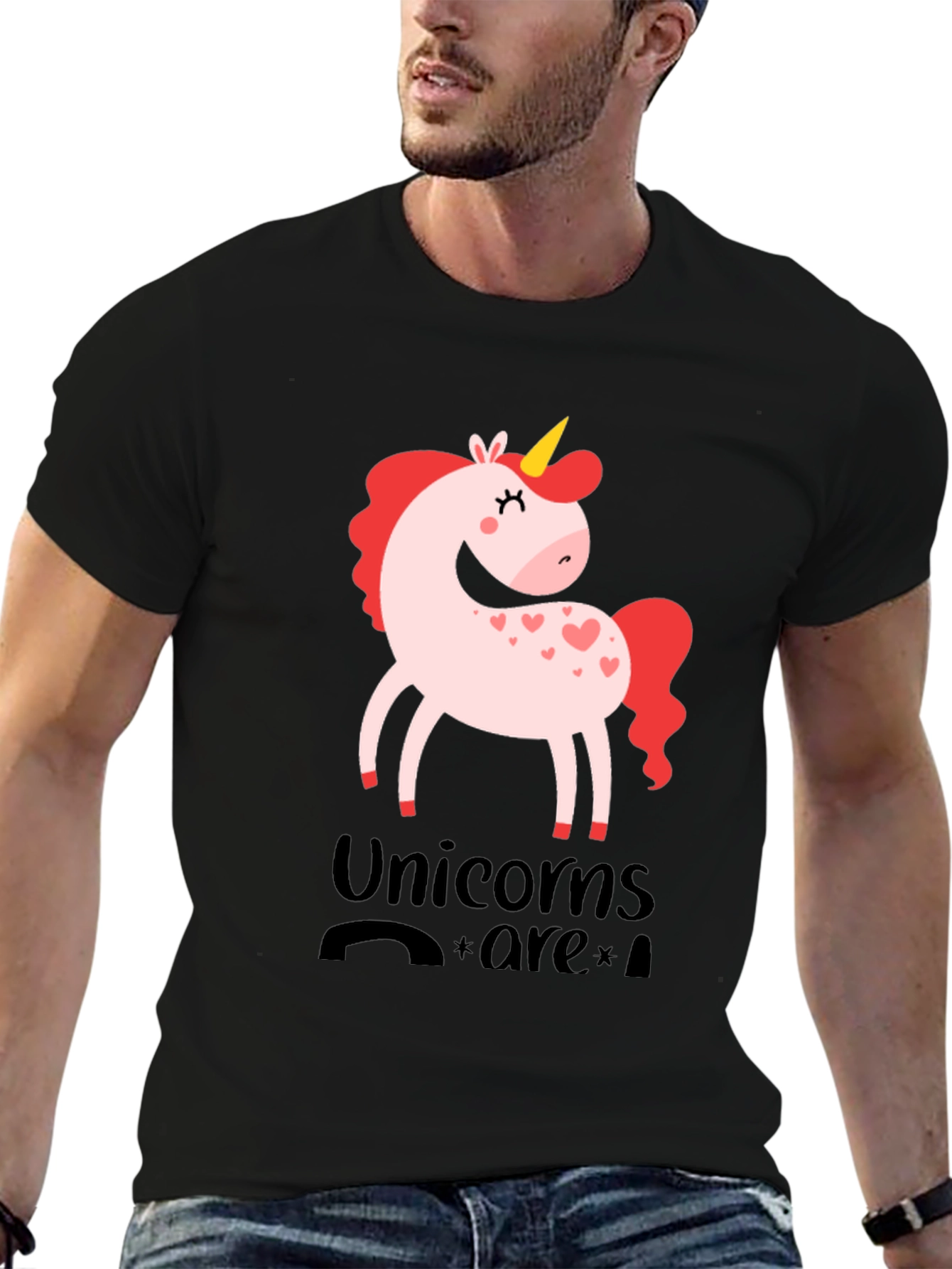 Unicorns Are Real Graphic Tee