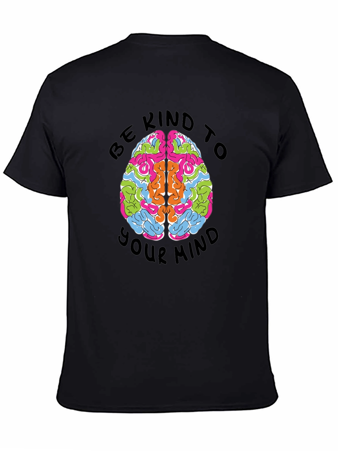 Kind Mind T-Shirt Brain Graphic Tee