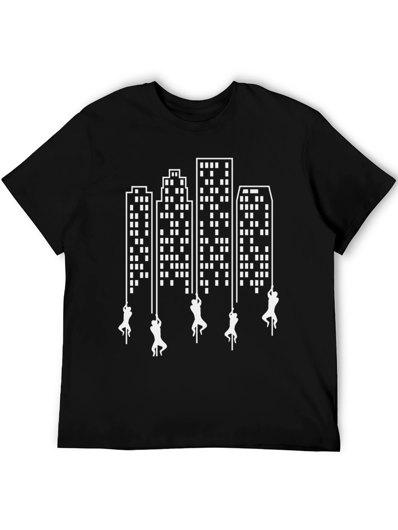 City Climbers Graphic Tee - Urban Adventure Shirt