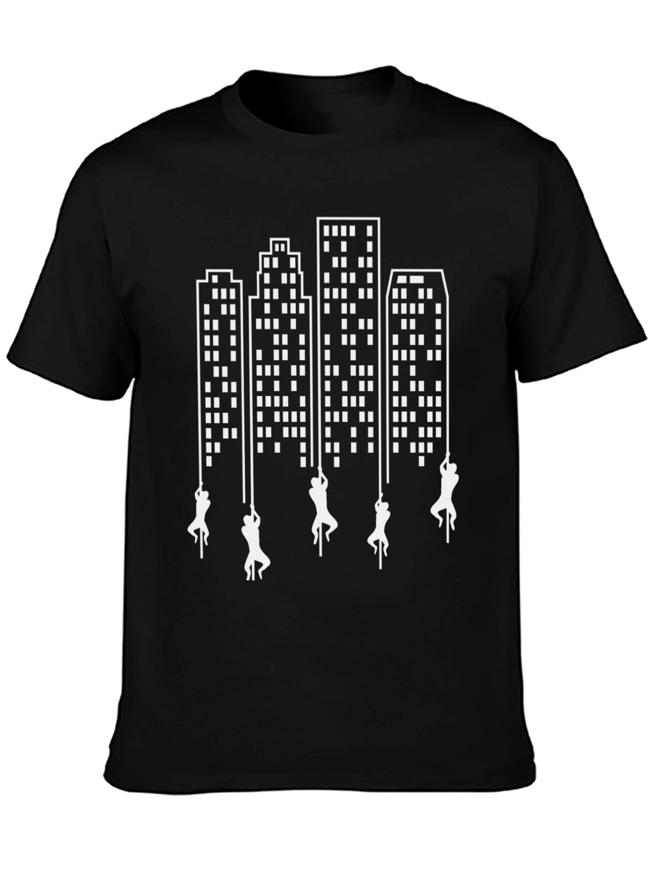 City Climbers Graphic Tee - Urban Adventure Shirt