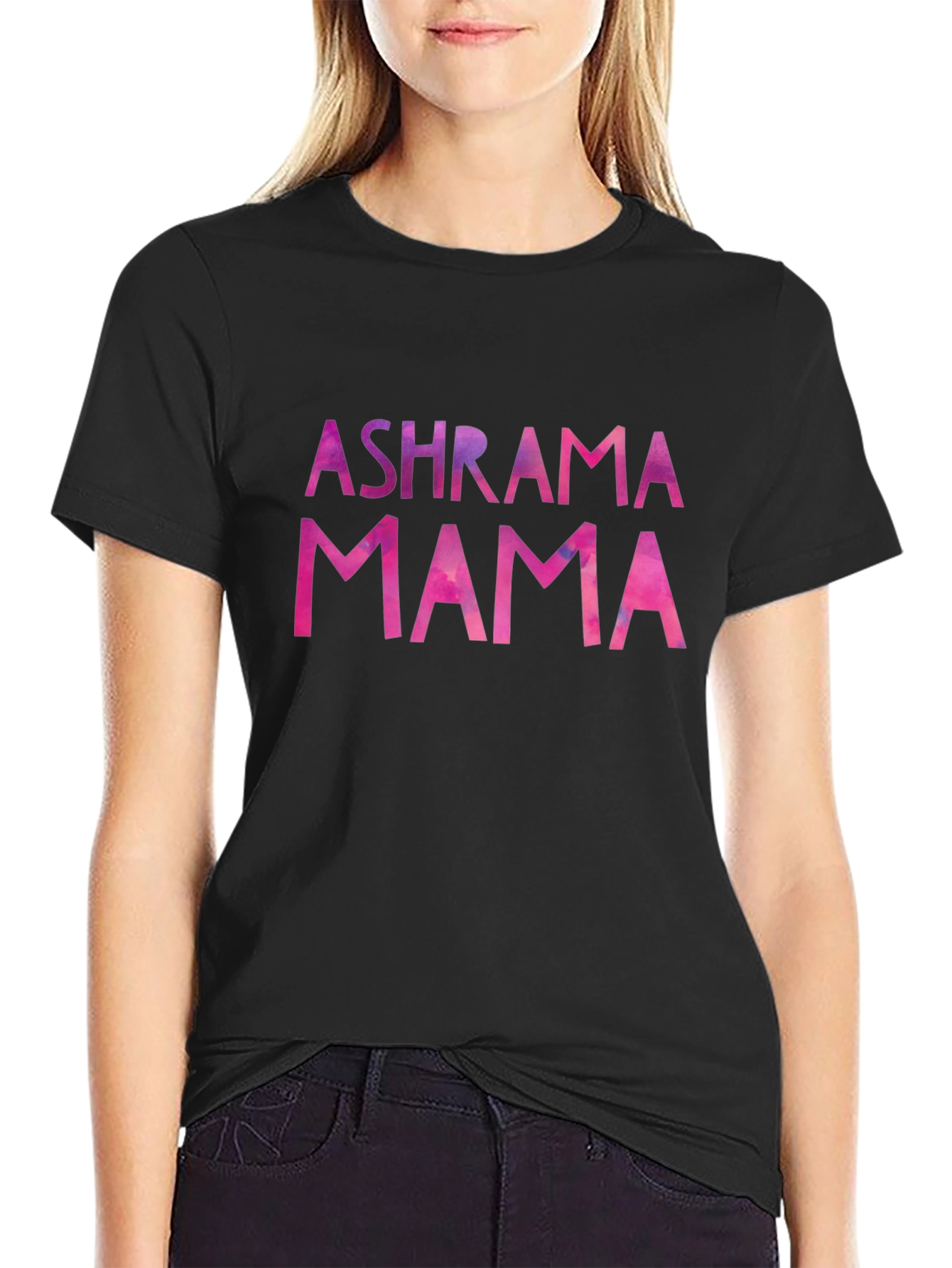Ashrama Mama Graphic Tee - Stylish Comfort