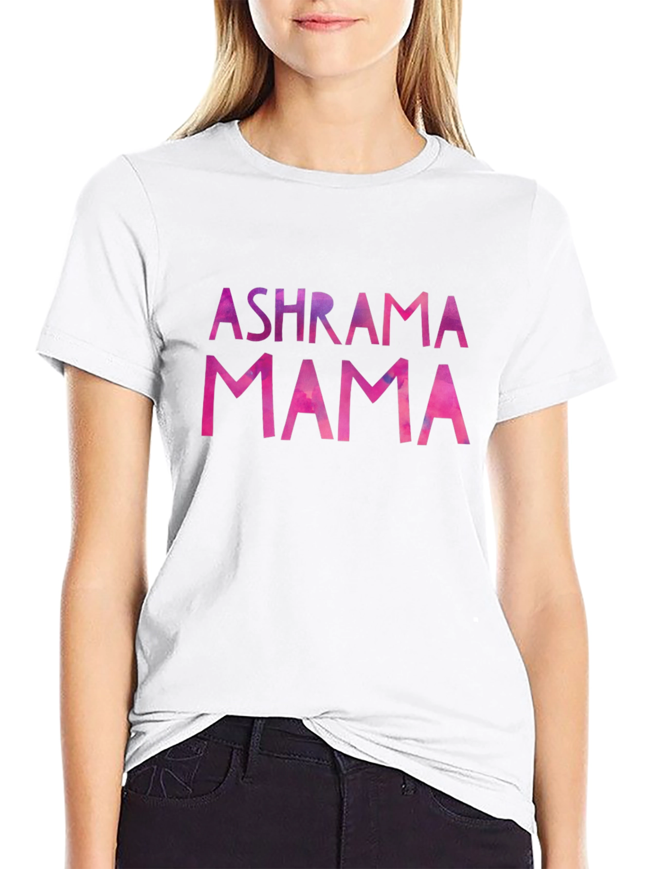 Ashrama Mama Graphic Tee - Stylish Comfort