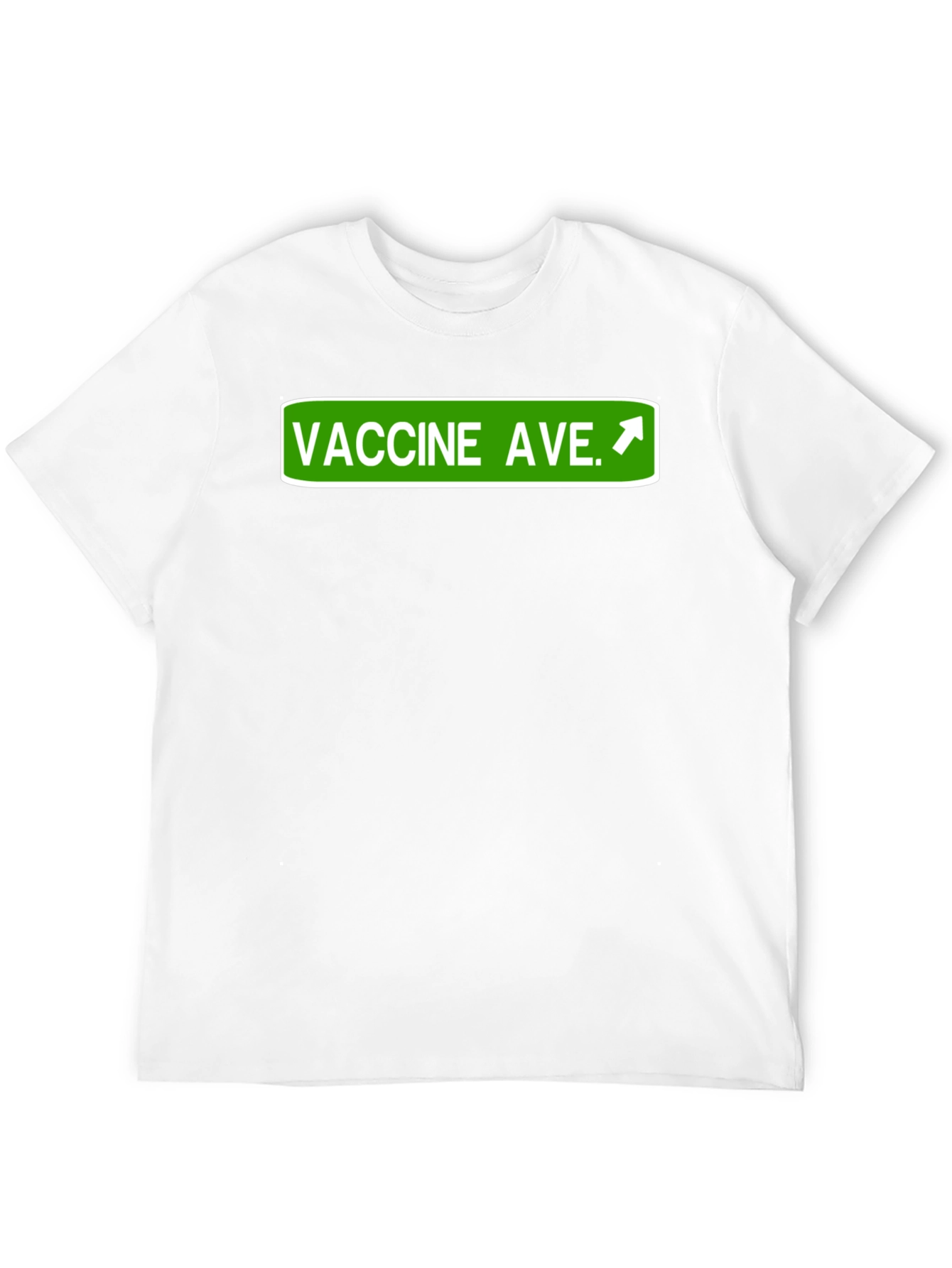 Vaccine Ave. Graphic Tee - Stay Safe!