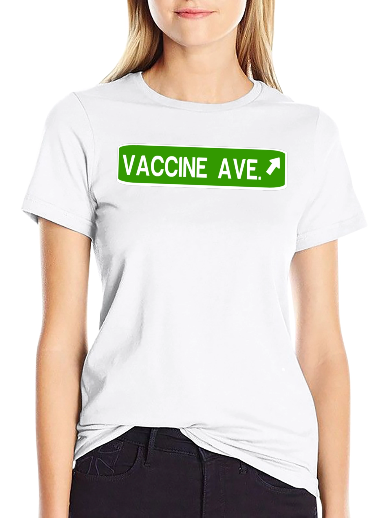 Vaccine Ave. Graphic Tee - Stay Safe!