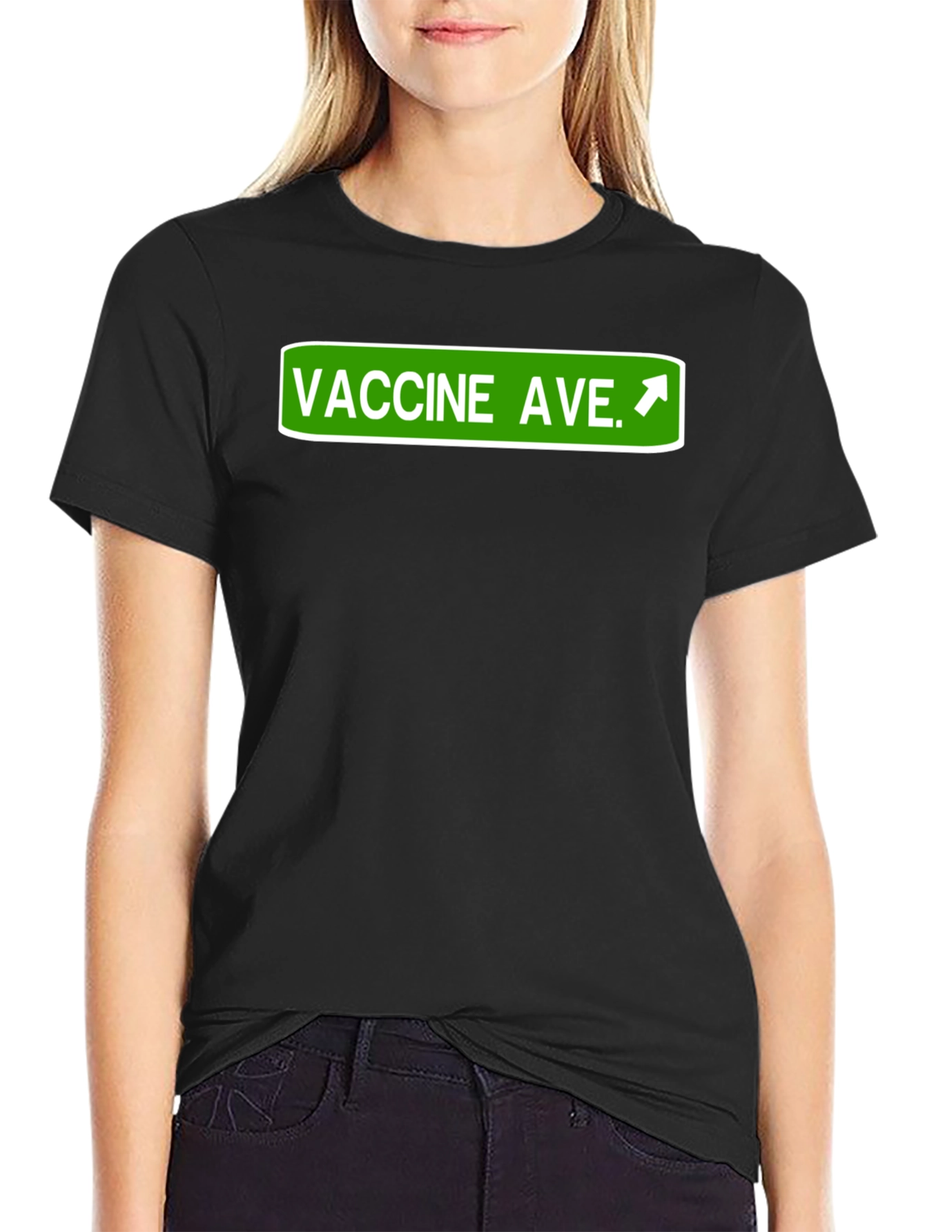 Vaccine Ave. Graphic Tee - Stay Safe!